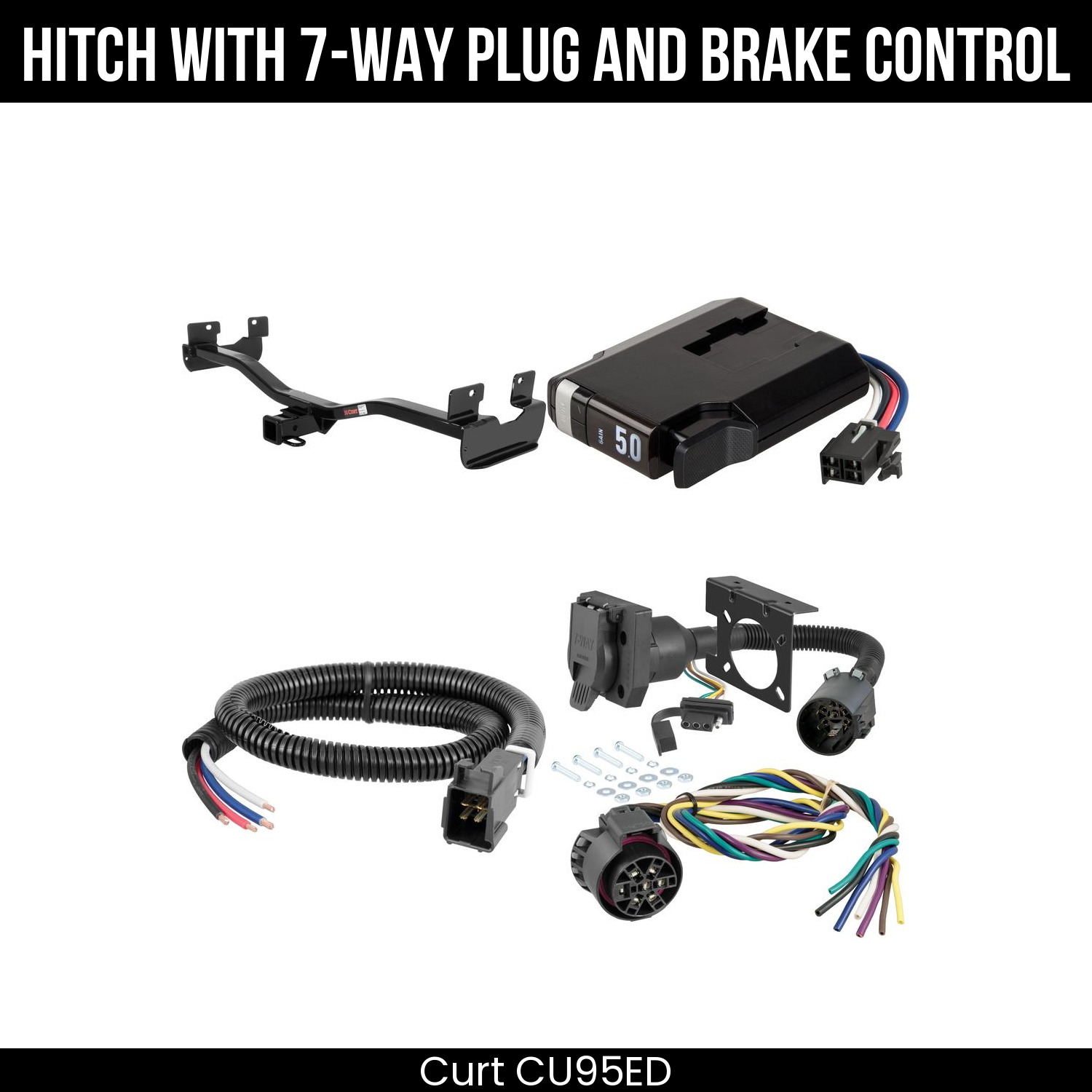 Trailer Hitch , 7-Way , TriFlex NEXT Brake Control