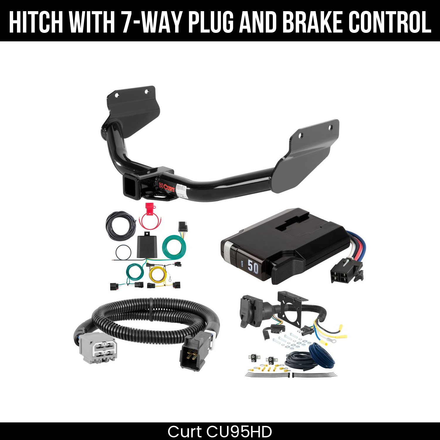 Trailer Hitch , 7-Way , TriFlex NEXT Brake Control