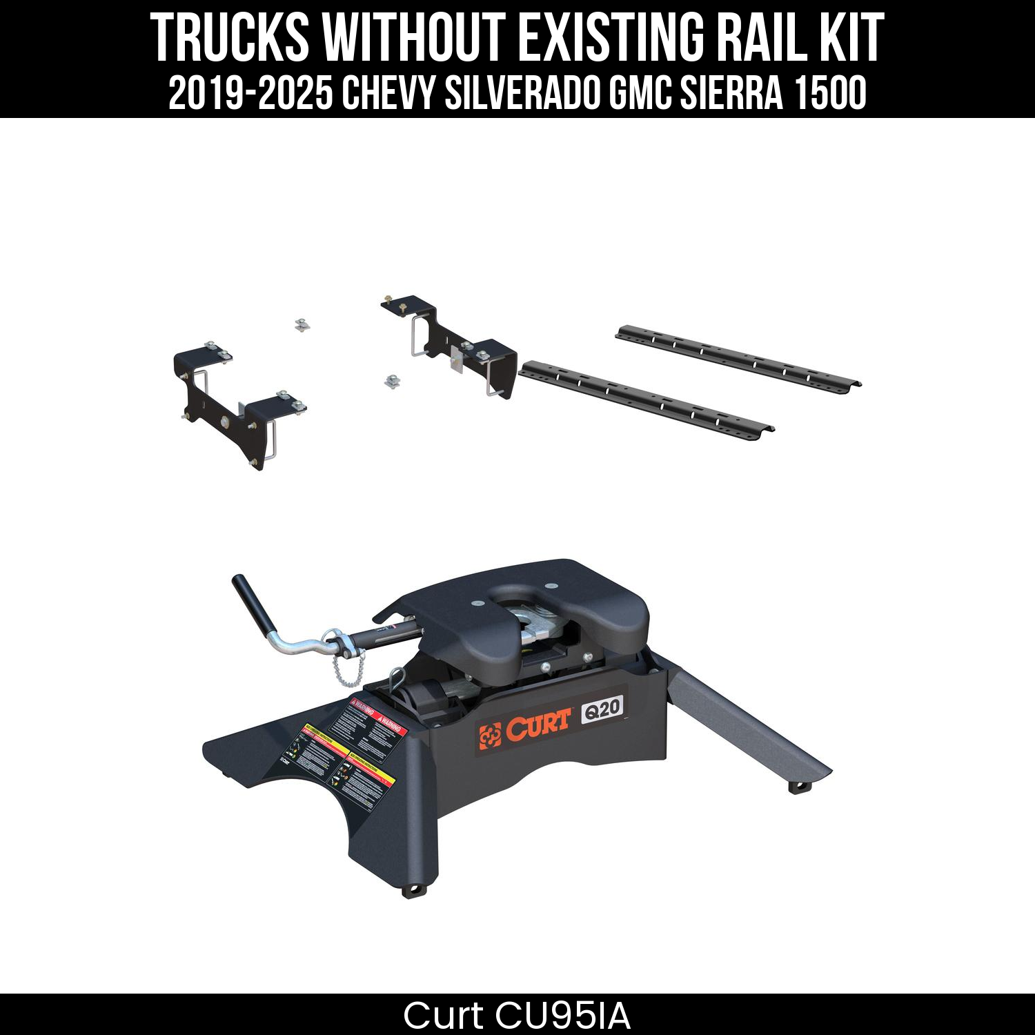 Custom 5th Wheel Brackets,Universal 5th Wheel Base Rails,Q20 5th Wheel Hitch Head
