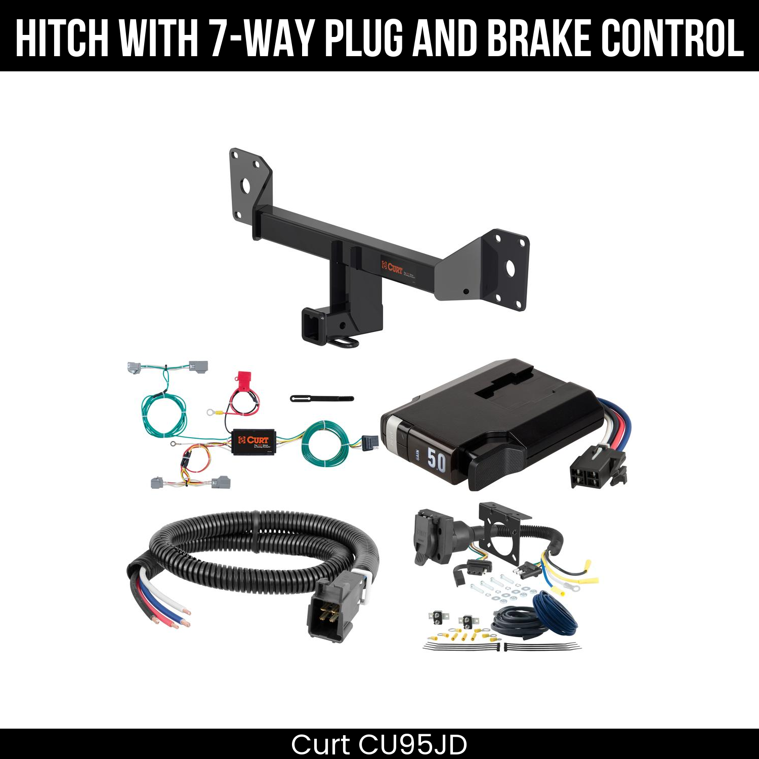 Trailer Hitch , 7-Way , TriFlex NEXT Brake Control
