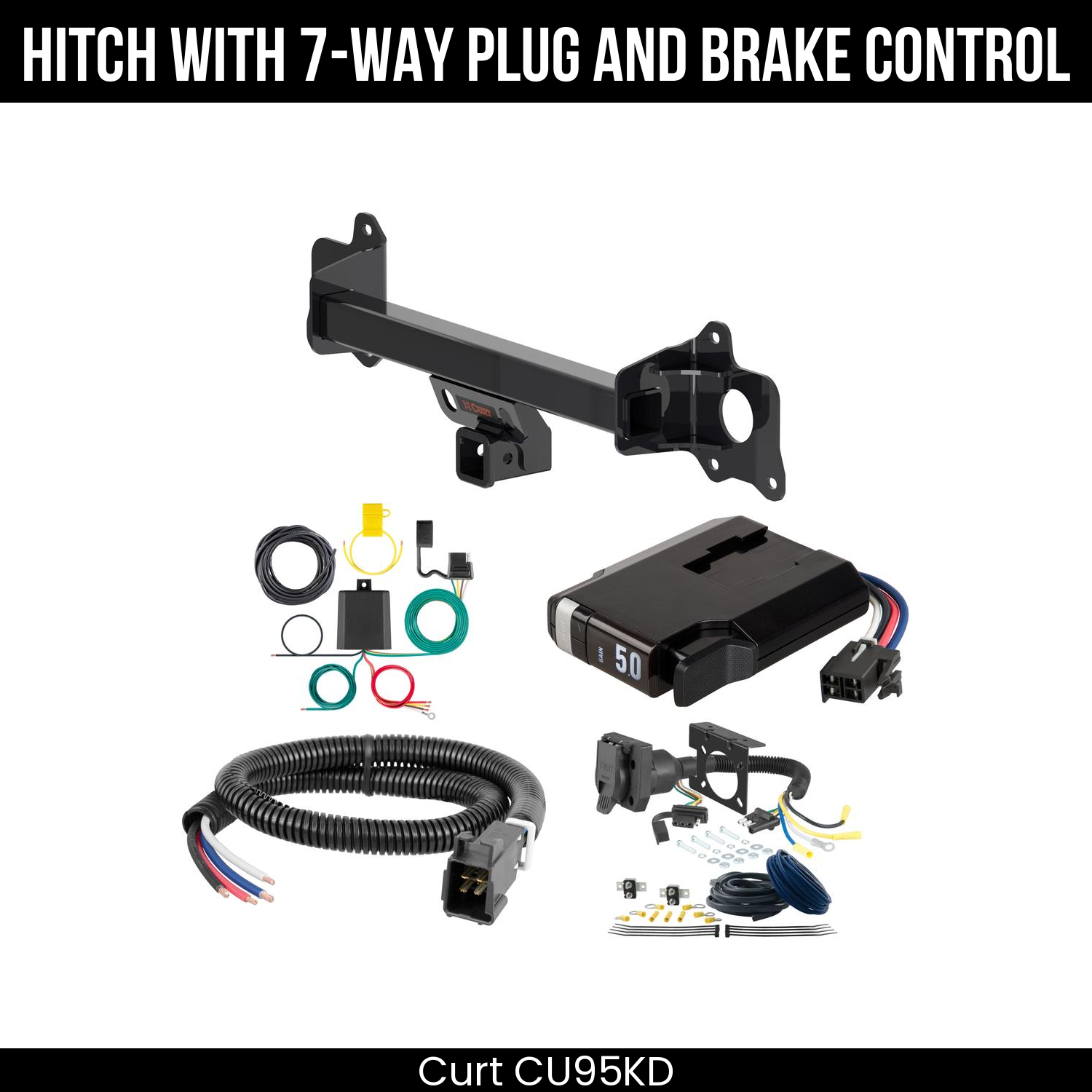 Trailer Hitch , 7-Way , TriFlex NEXT Brake Control