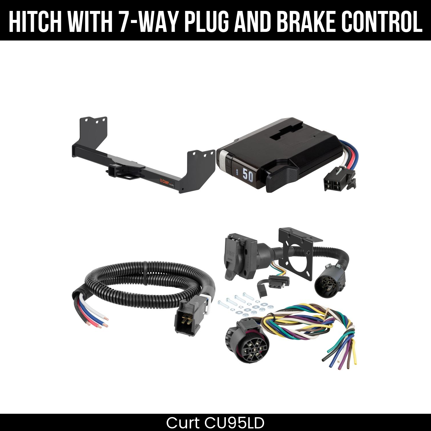 Trailer Hitch , 7-Way , TriFlex NEXT Brake Control