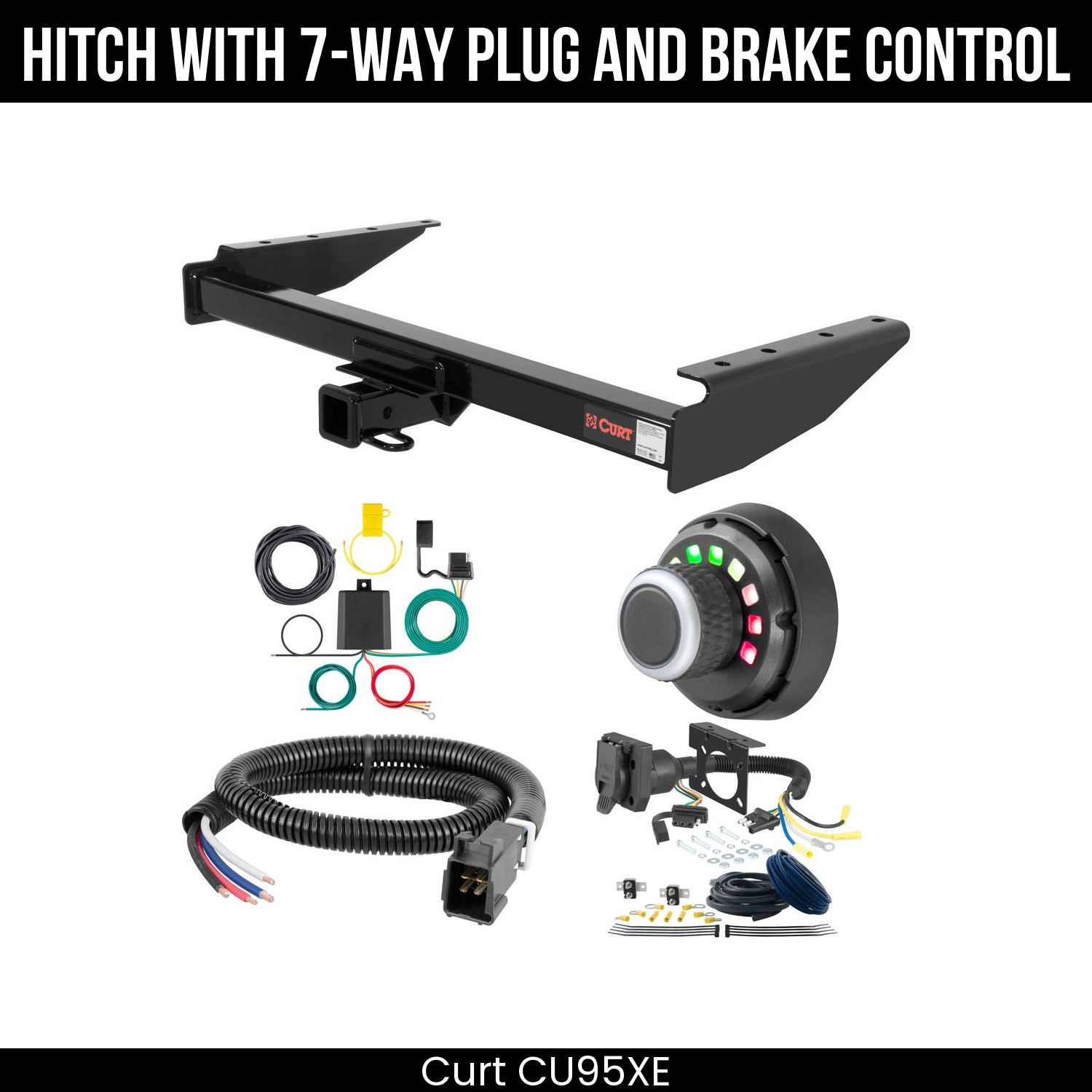 Trailer Hitch , 7-Way , Spectrum Brake Control