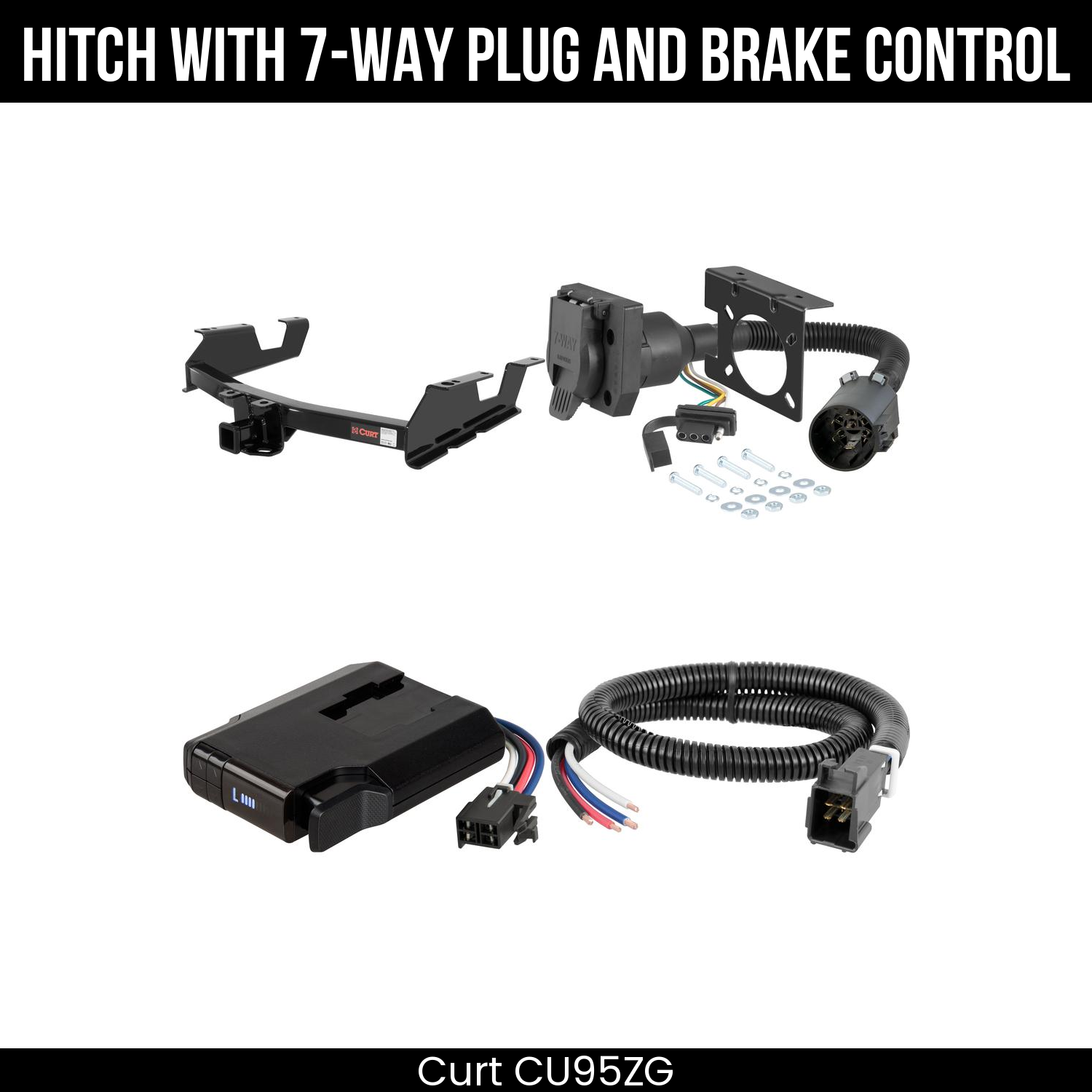 Trailer Hitch , 7-Way , Venturer Brake Control