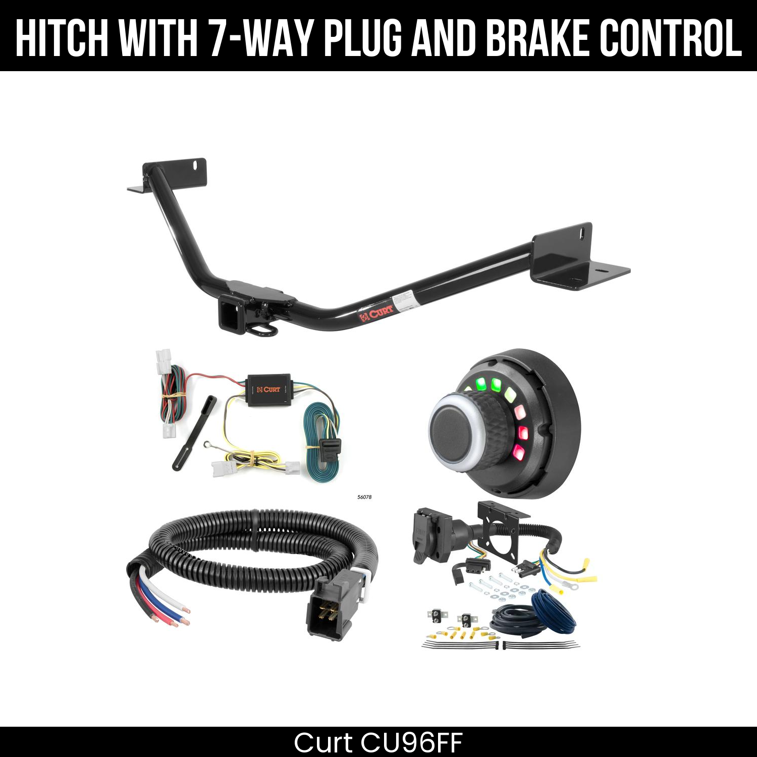 Trailer Hitch , 7-Way , Spectrum Brake Control