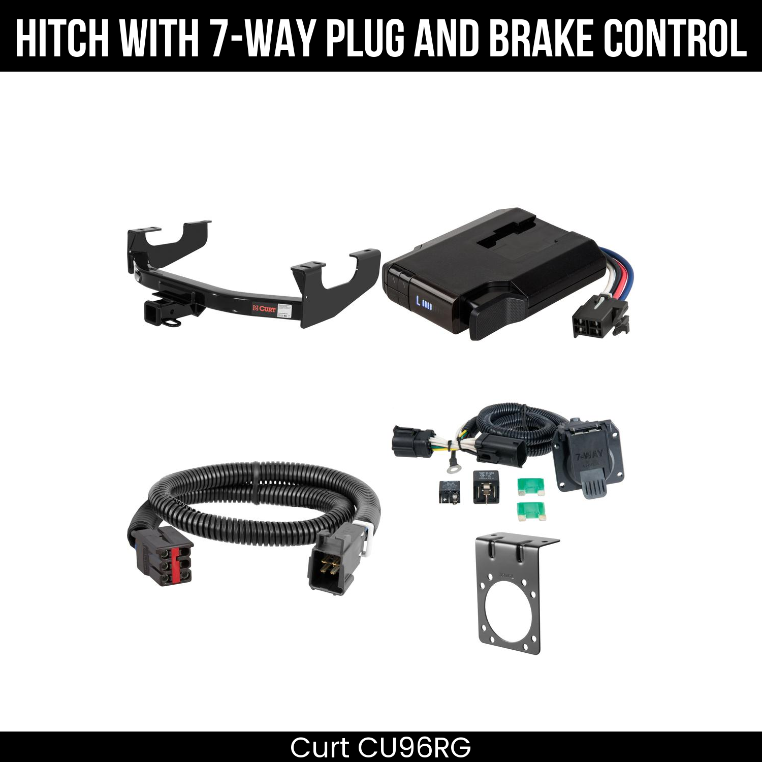 Trailer Hitch , 7-Way , Venturer Brake Control