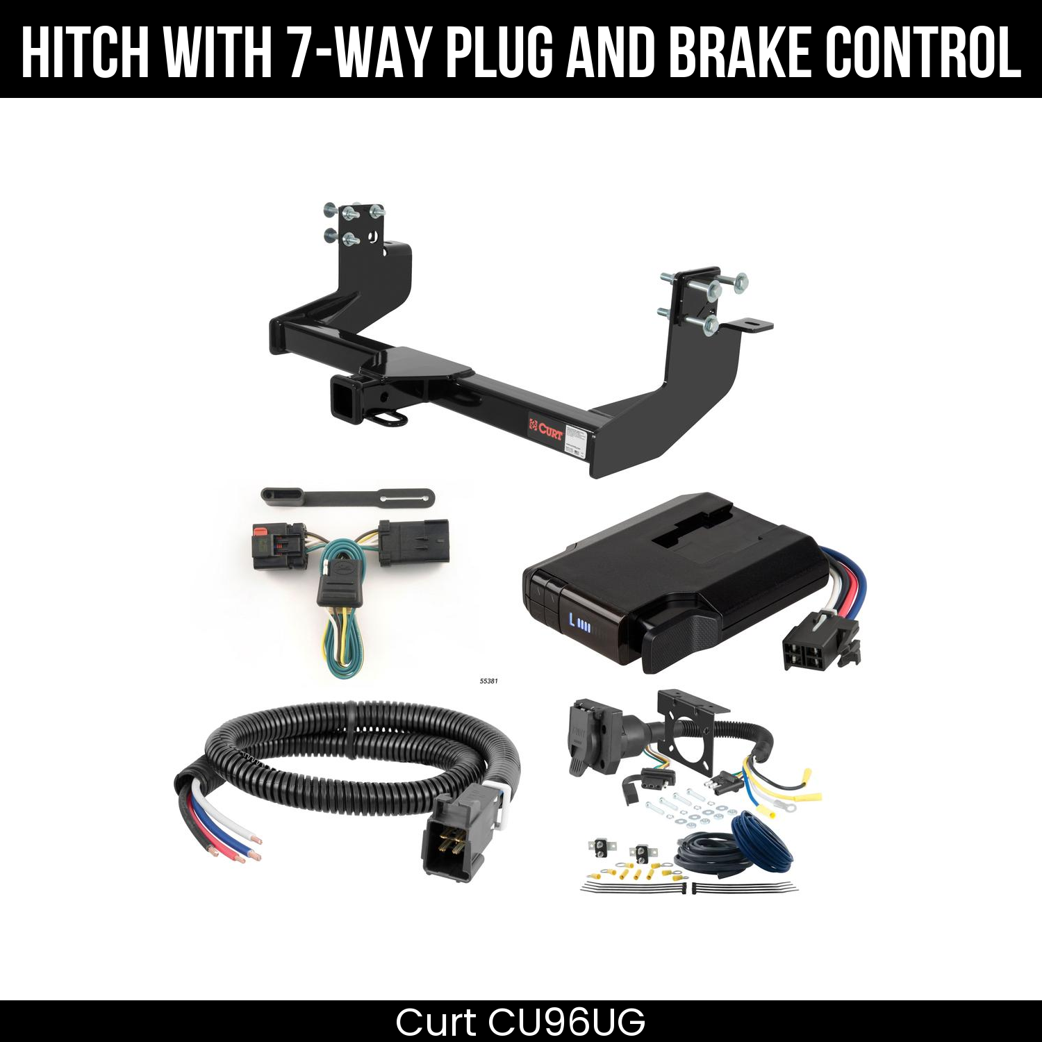 Trailer Hitch , 7-Way , Venturer Brake Control