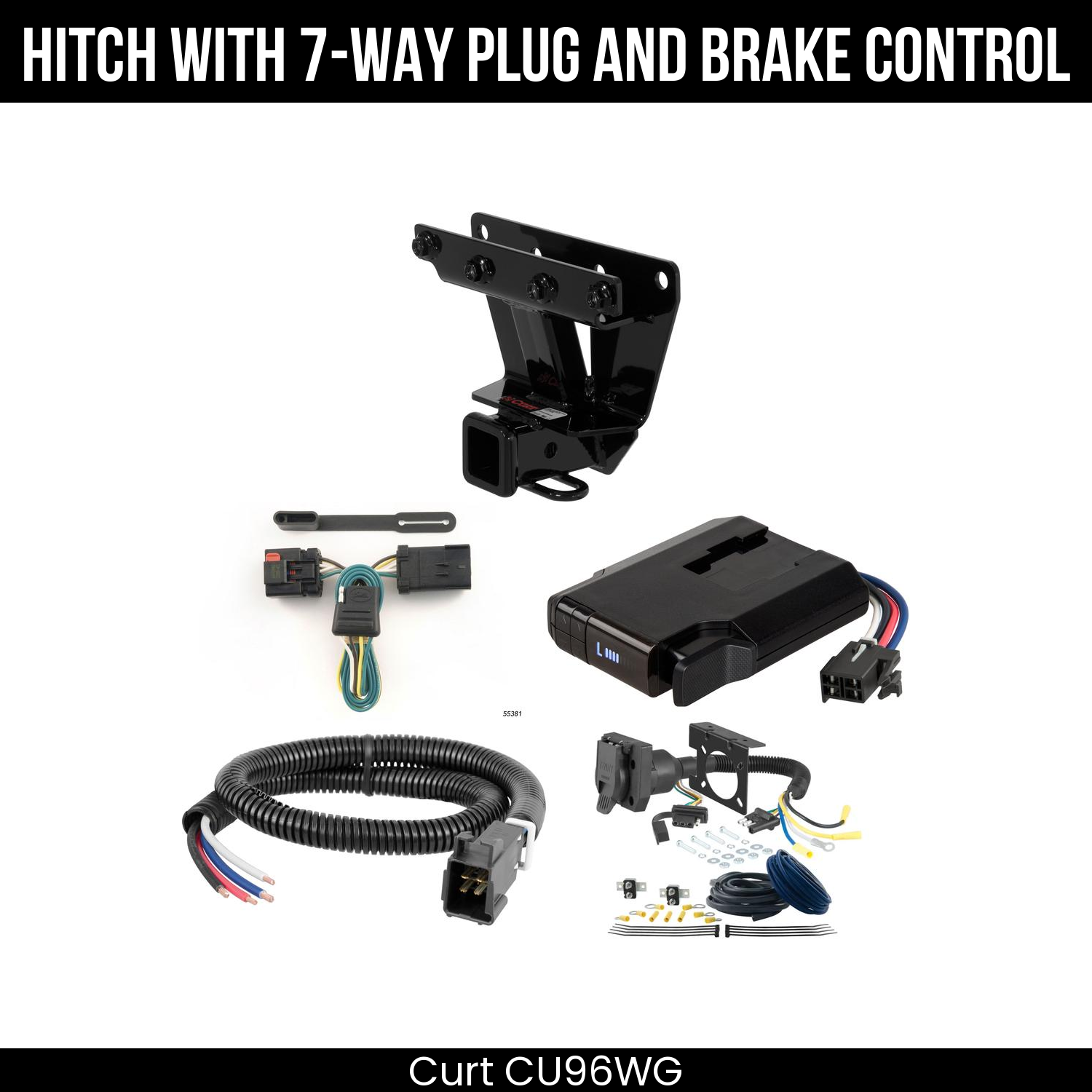 Trailer Hitch , 7-Way , Venturer Brake Control