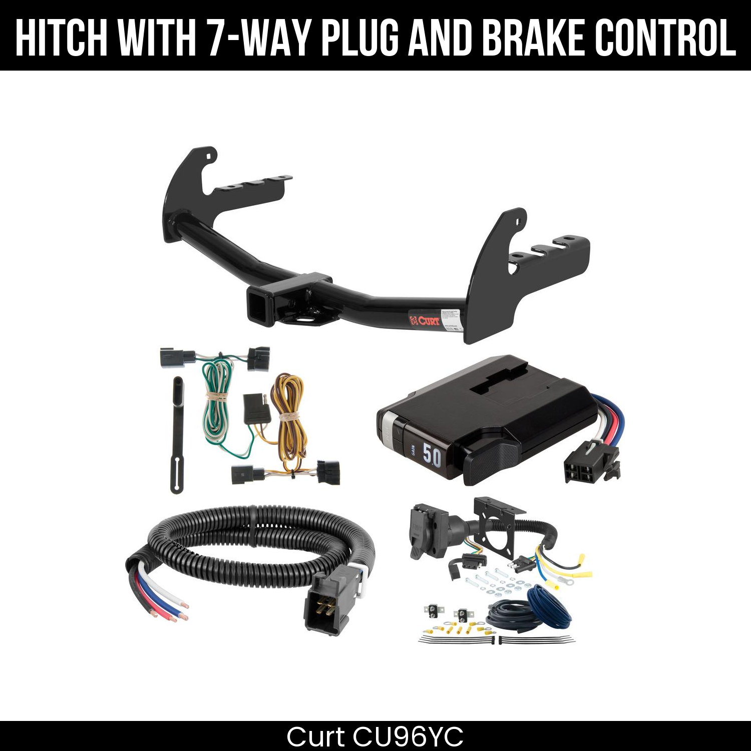 Trailer Hitch , 7-Way , TriFlex NEXT Brake Control