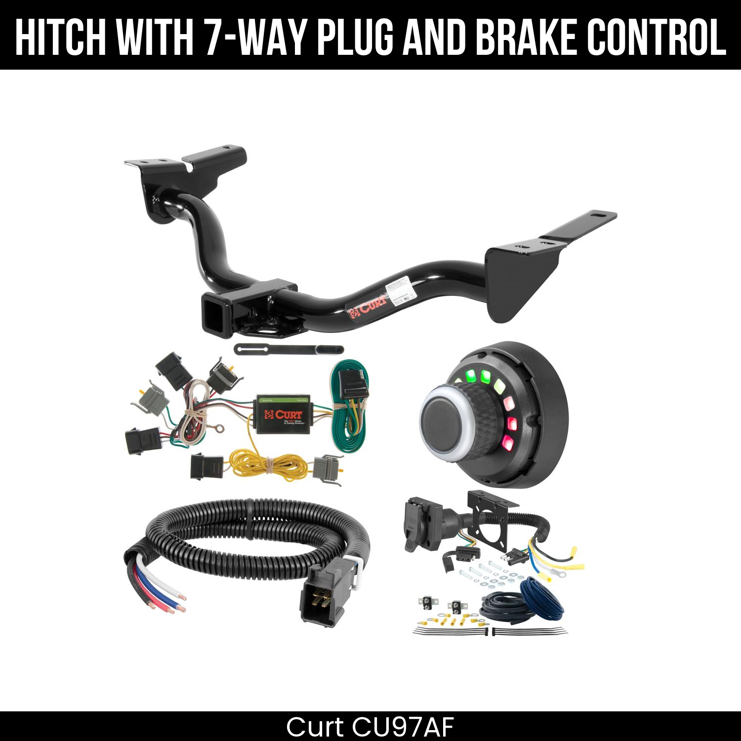 Trailer Hitch , 7-Way , Spectrum Brake Control
