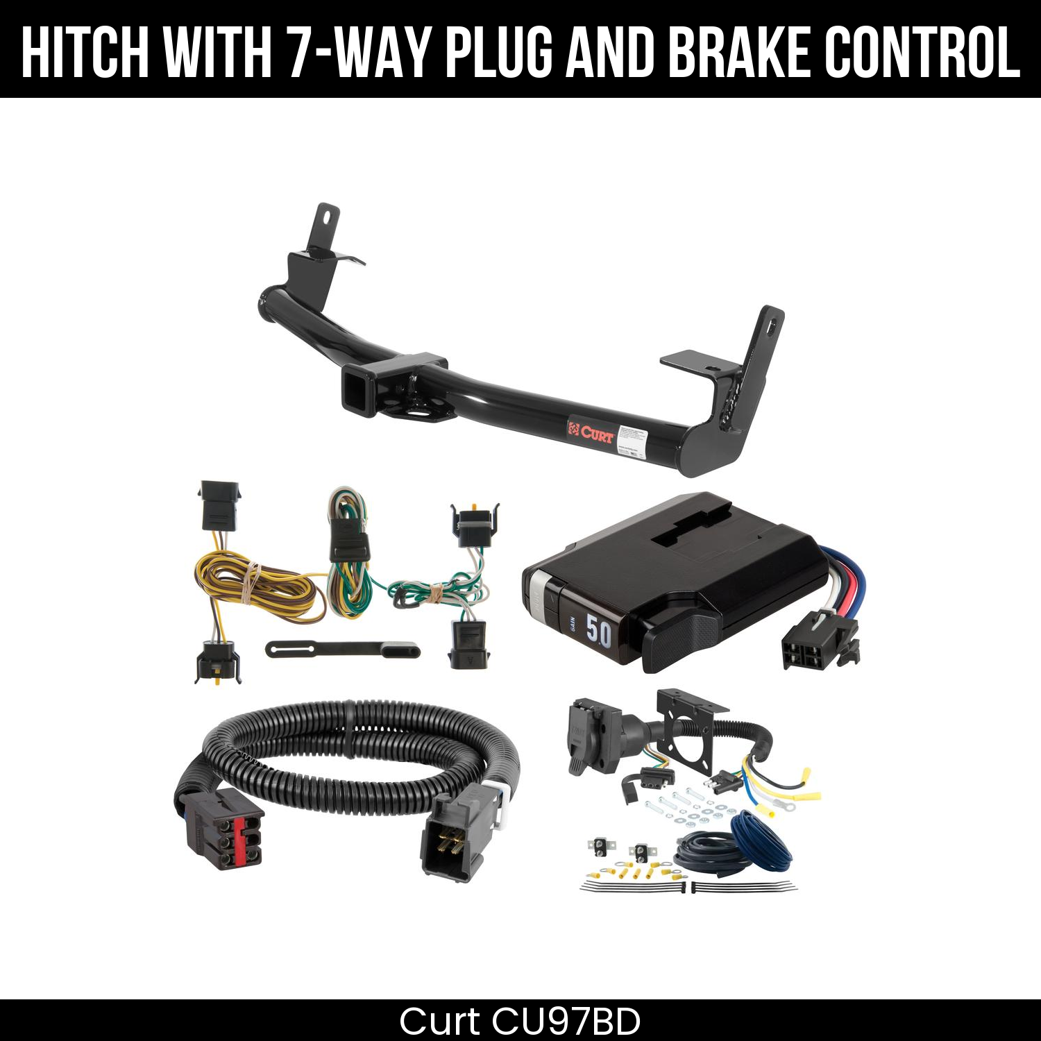 Trailer Hitch , 7-Way , TriFlex NEXT Brake Control