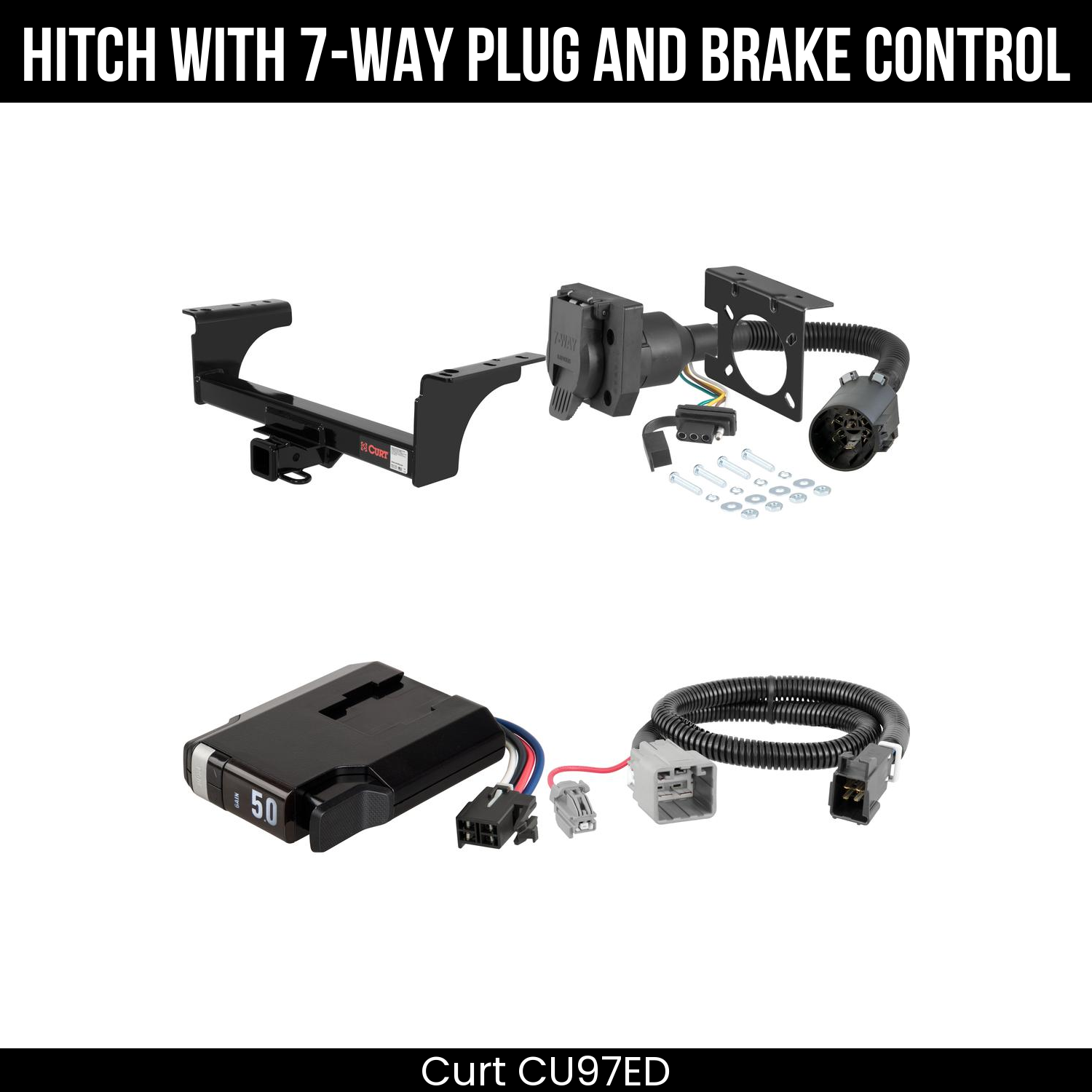 Trailer Hitch , 7-Way , TriFlex NEXT Brake Control