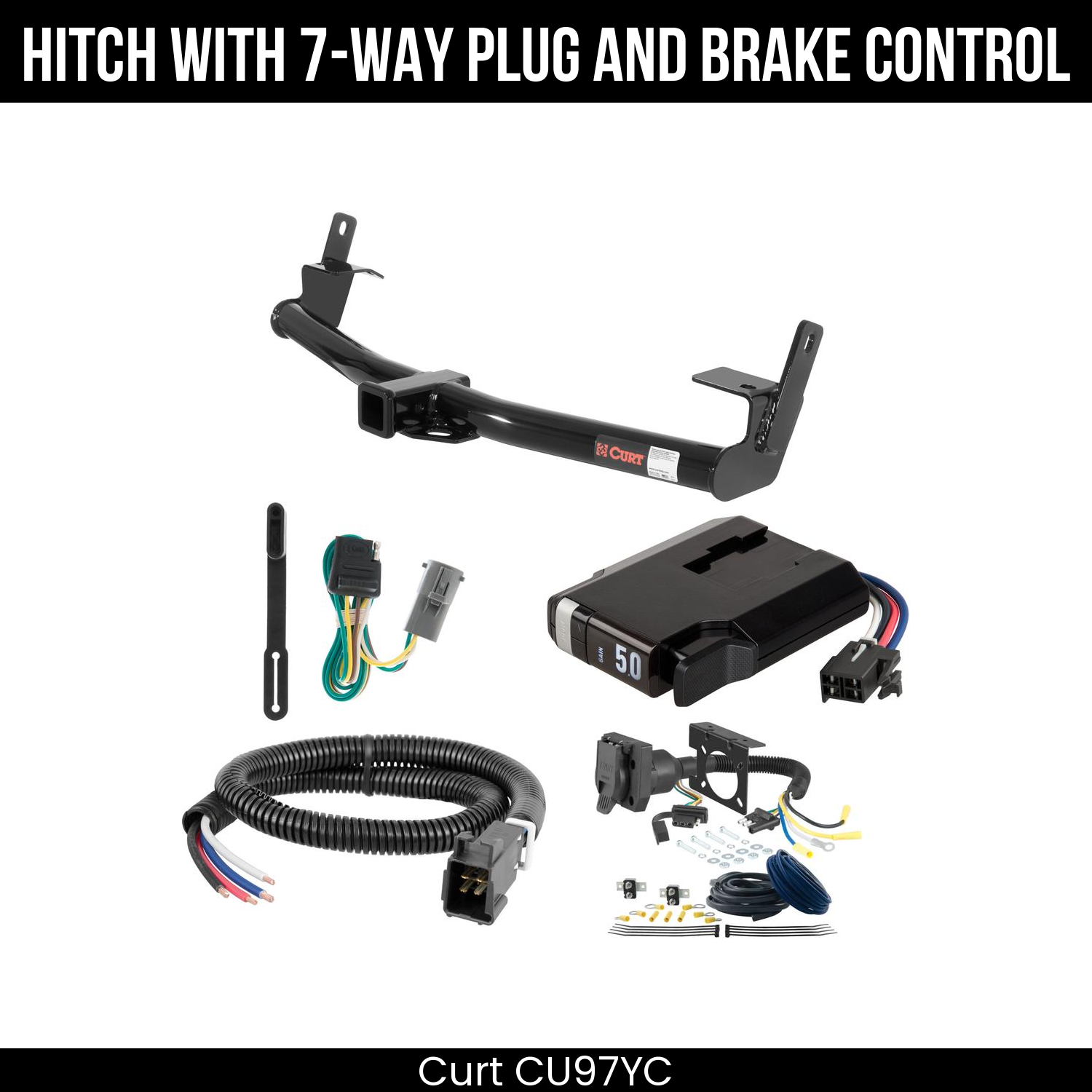 Trailer Hitch , 7-Way , TriFlex NEXT Brake Control