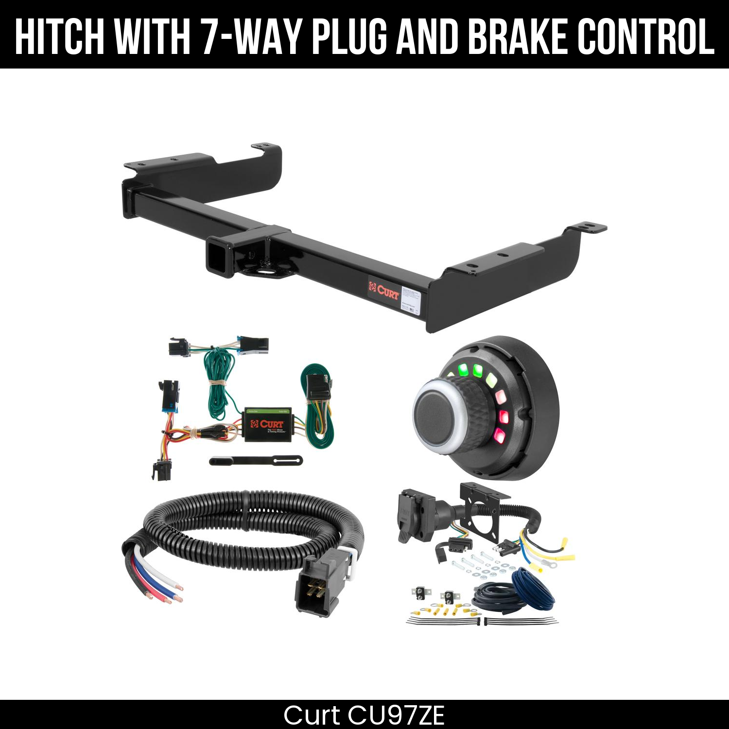 Trailer Hitch , 7-Way , Spectrum Brake Control