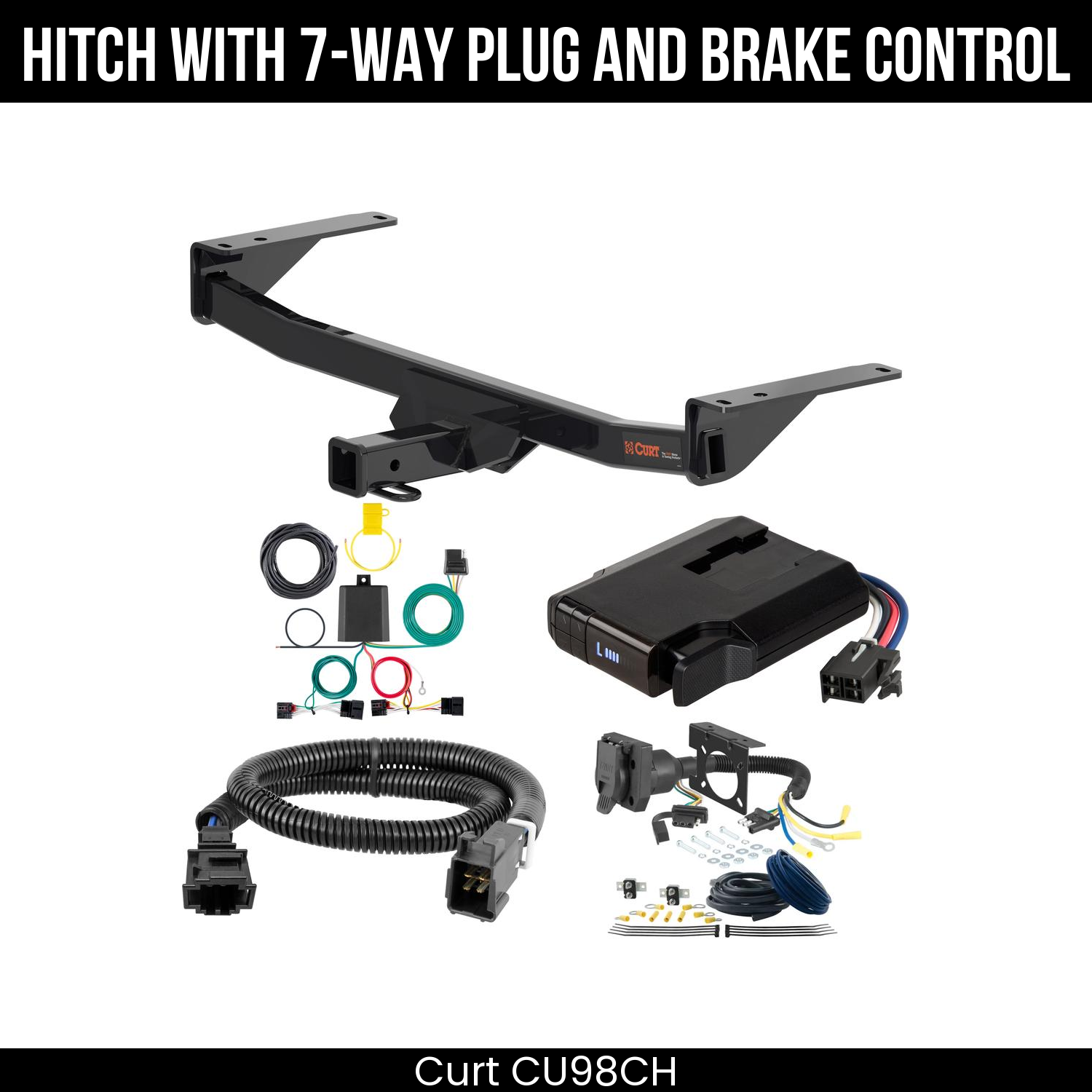 Trailer Hitch , 7-Way , Venturer Brake Control