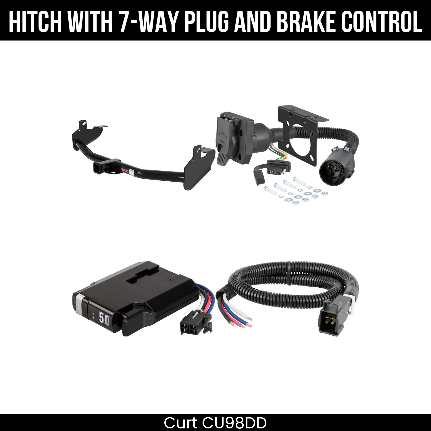 Trailer Hitch , 7-Way , TriFlex NEXT Brake Control