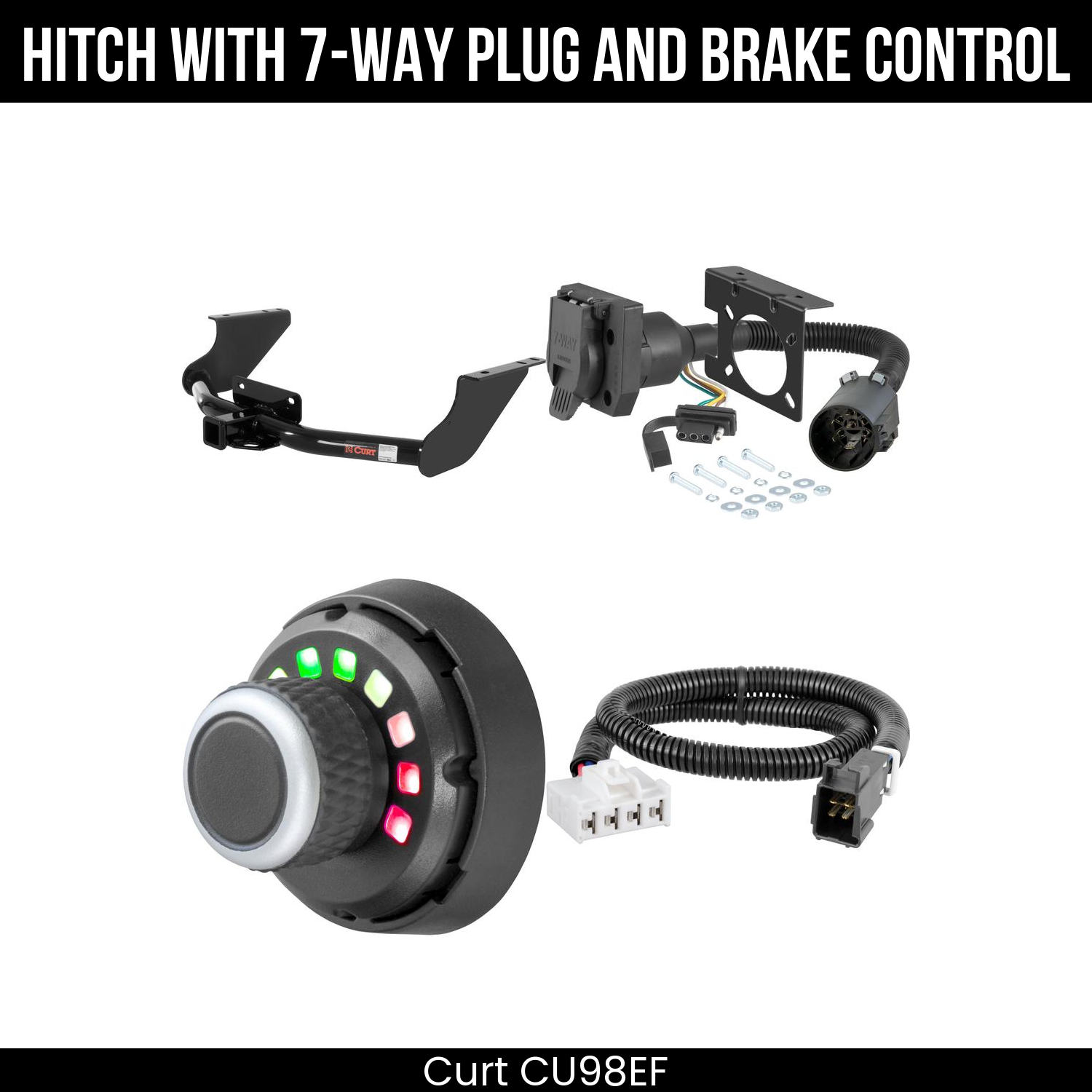 Trailer Hitch , 7-Way , Spectrum Brake Control