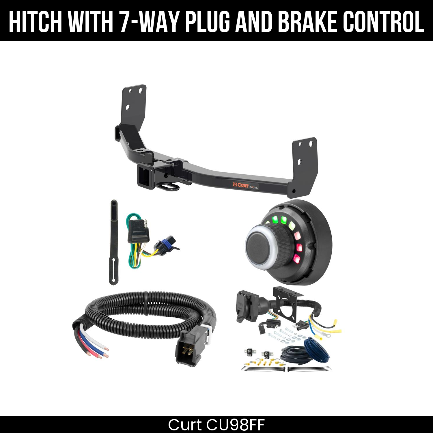Trailer Hitch , 7-Way , Spectrum Brake Control