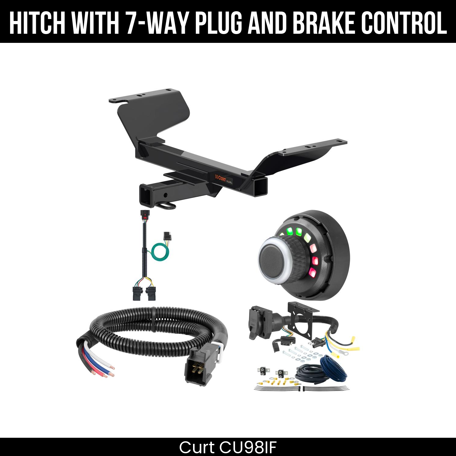 Trailer Hitch , 7-Way , Spectrum Brake Control