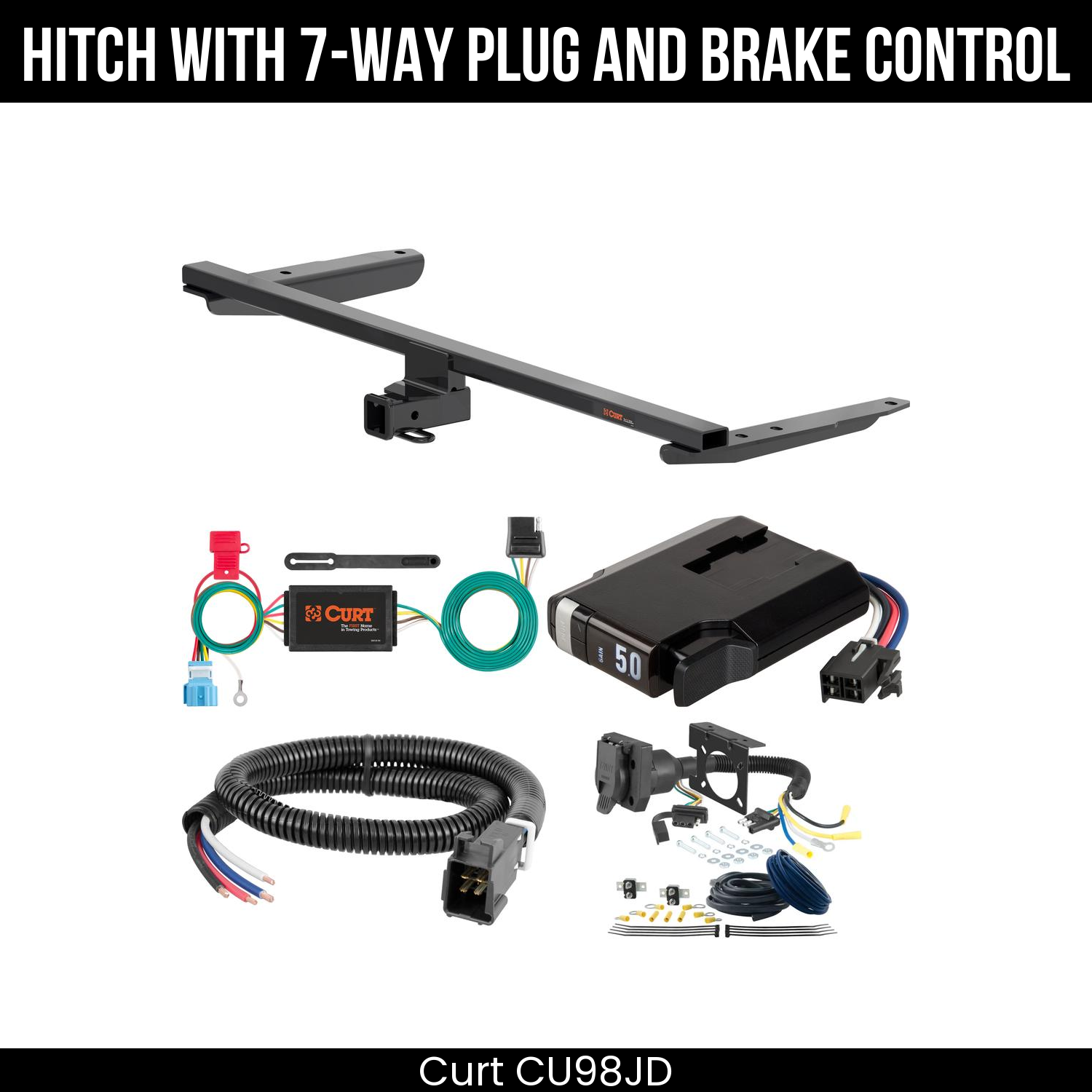 Trailer Hitch , 7-Way , TriFlex NEXT Brake Control