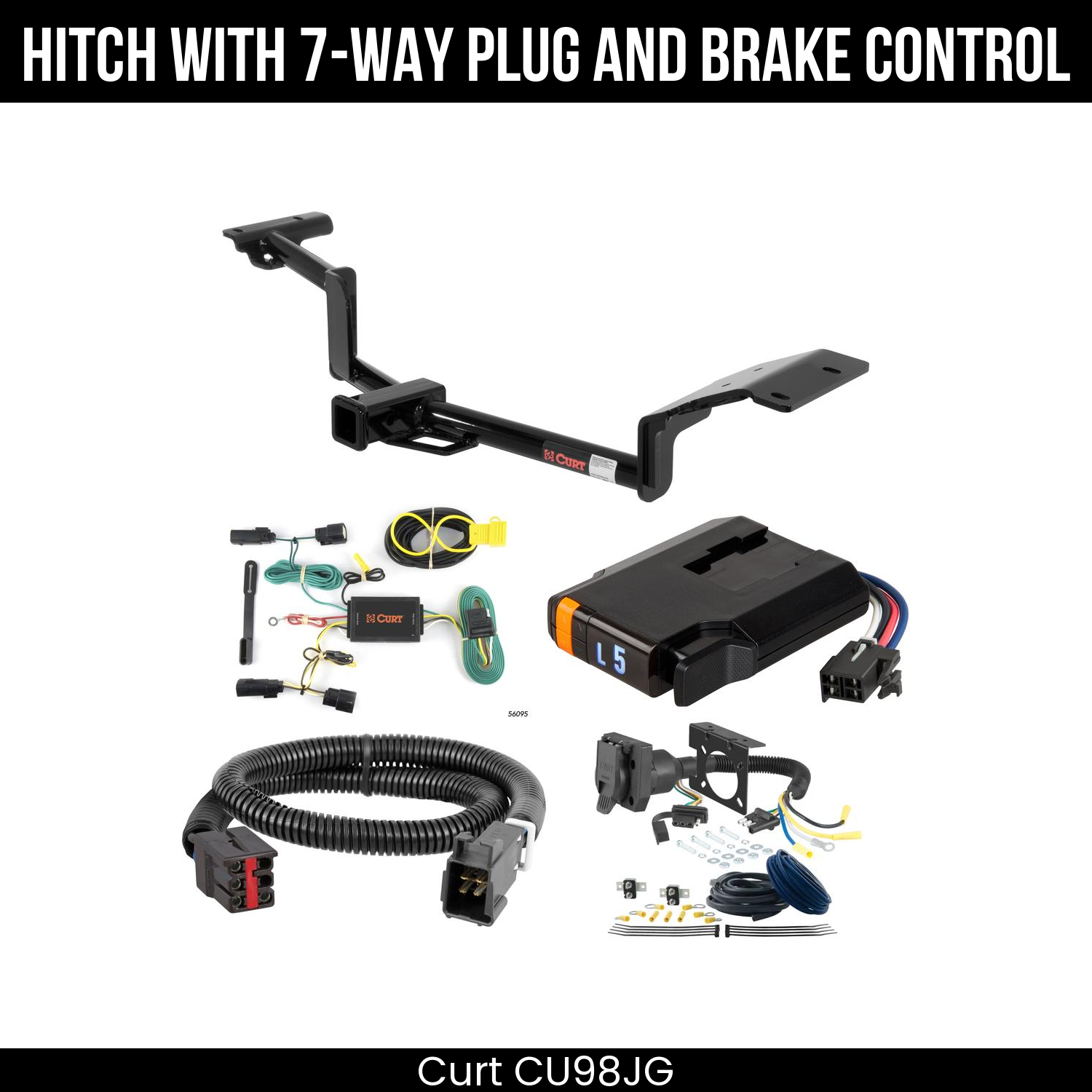 Trailer Hitch , 7-Way , Discovery Next Brake Control