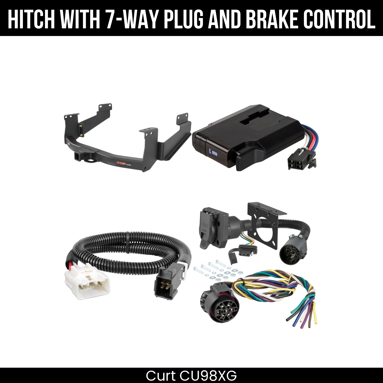 Trailer Hitch , 7-Way , Venturer Brake Control