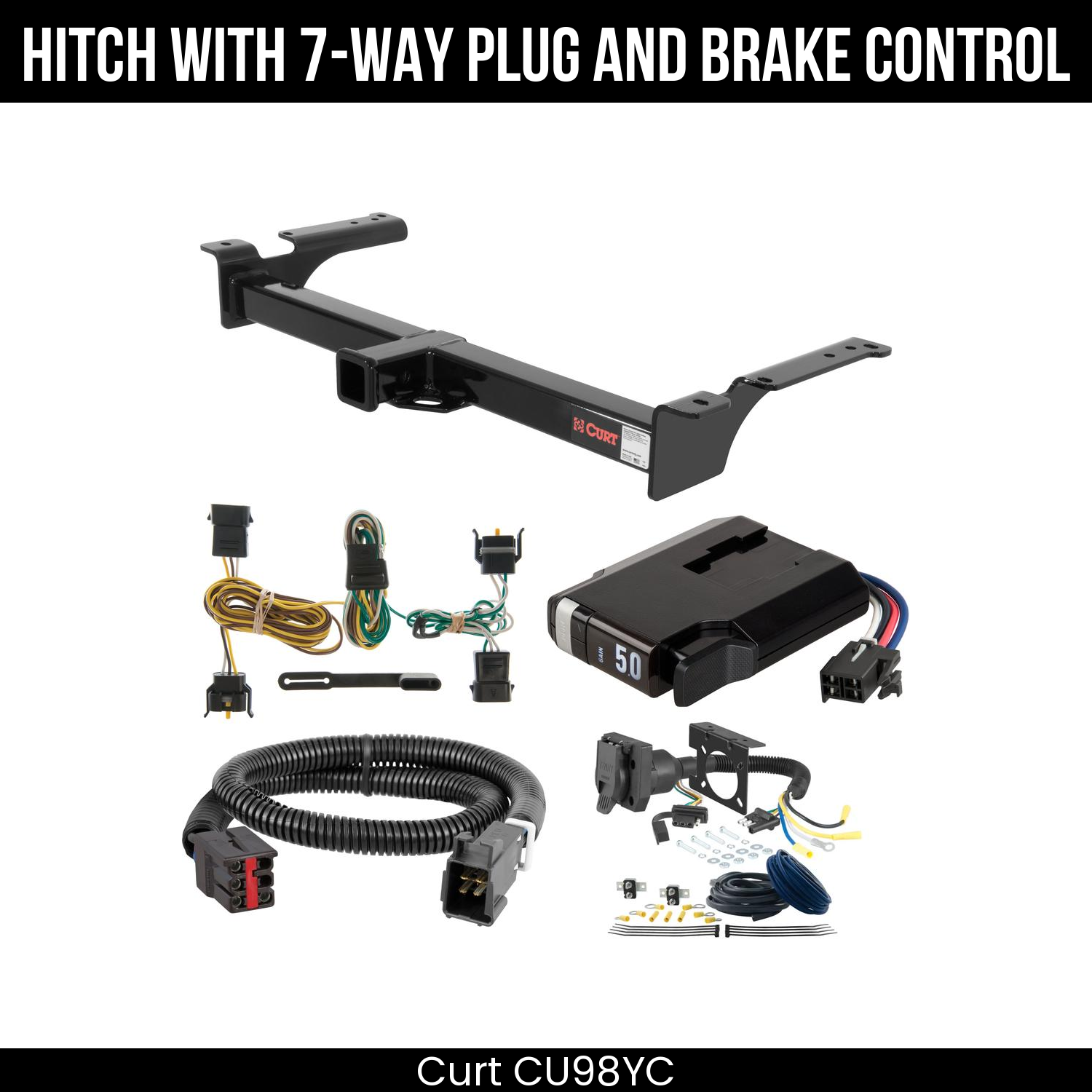 Trailer Hitch , 7-Way , TriFlex NEXT Brake Control