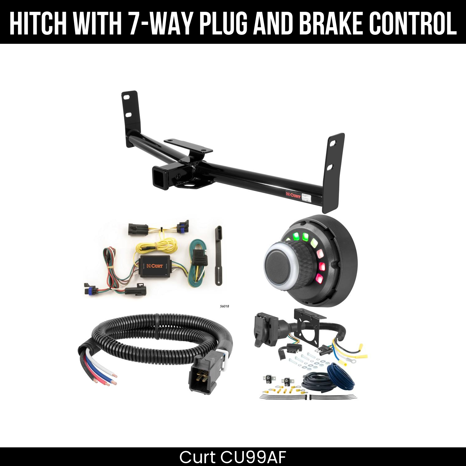 Trailer Hitch , 7-Way , Spectrum Brake Control
