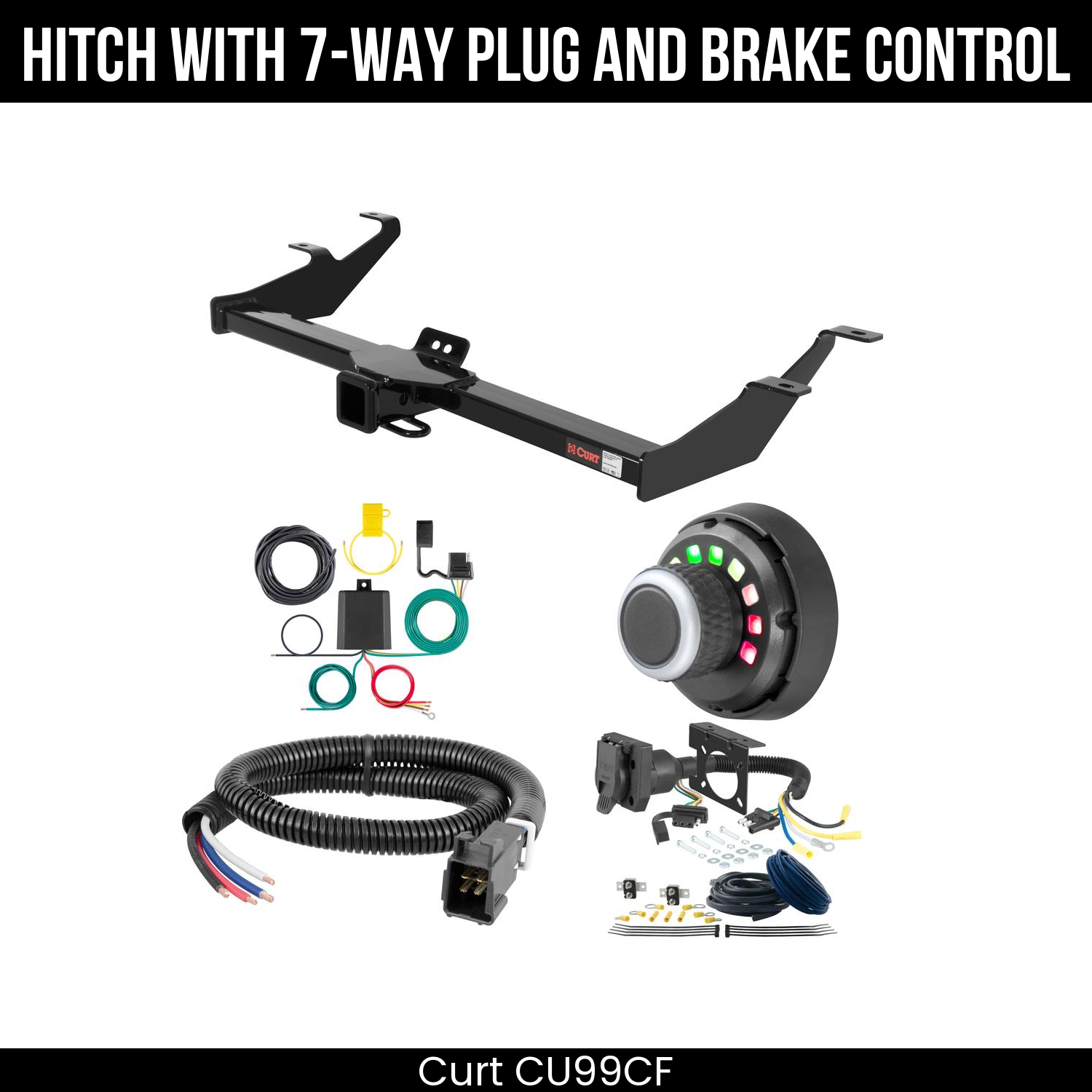 Trailer Hitch , 7-Way , Spectrum Brake Control