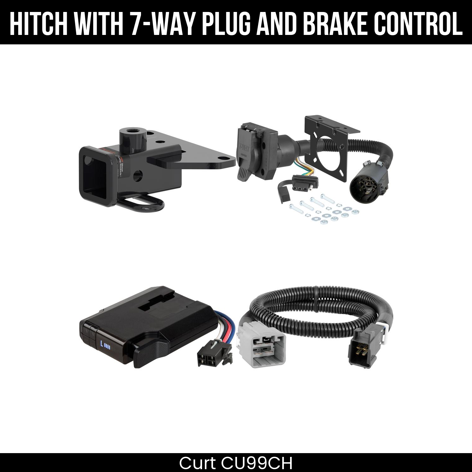 Trailer Hitch , 7-Way , Venturer Brake Control