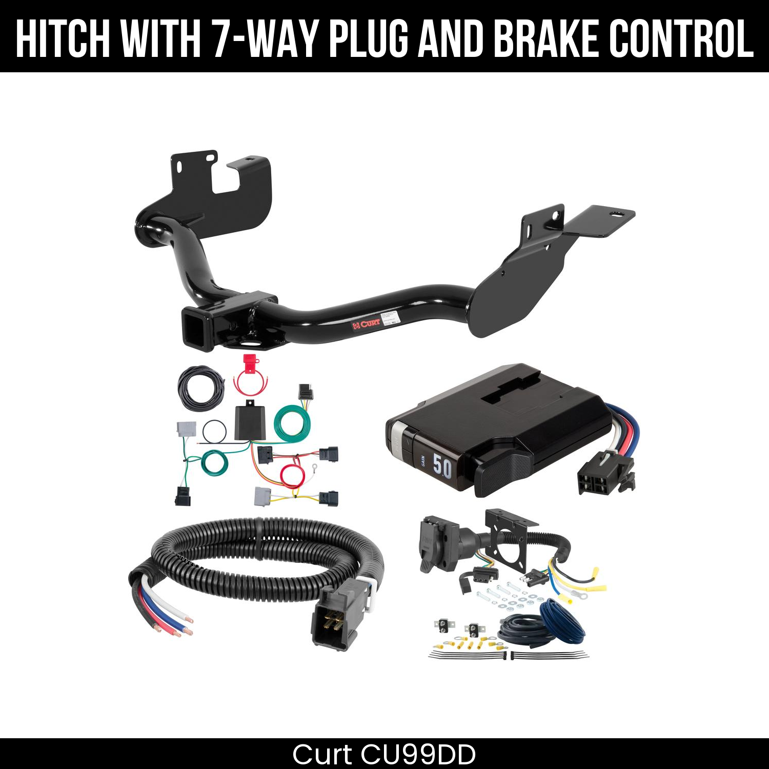 Trailer Hitch , 7-Way , TriFlex NEXT Brake Control