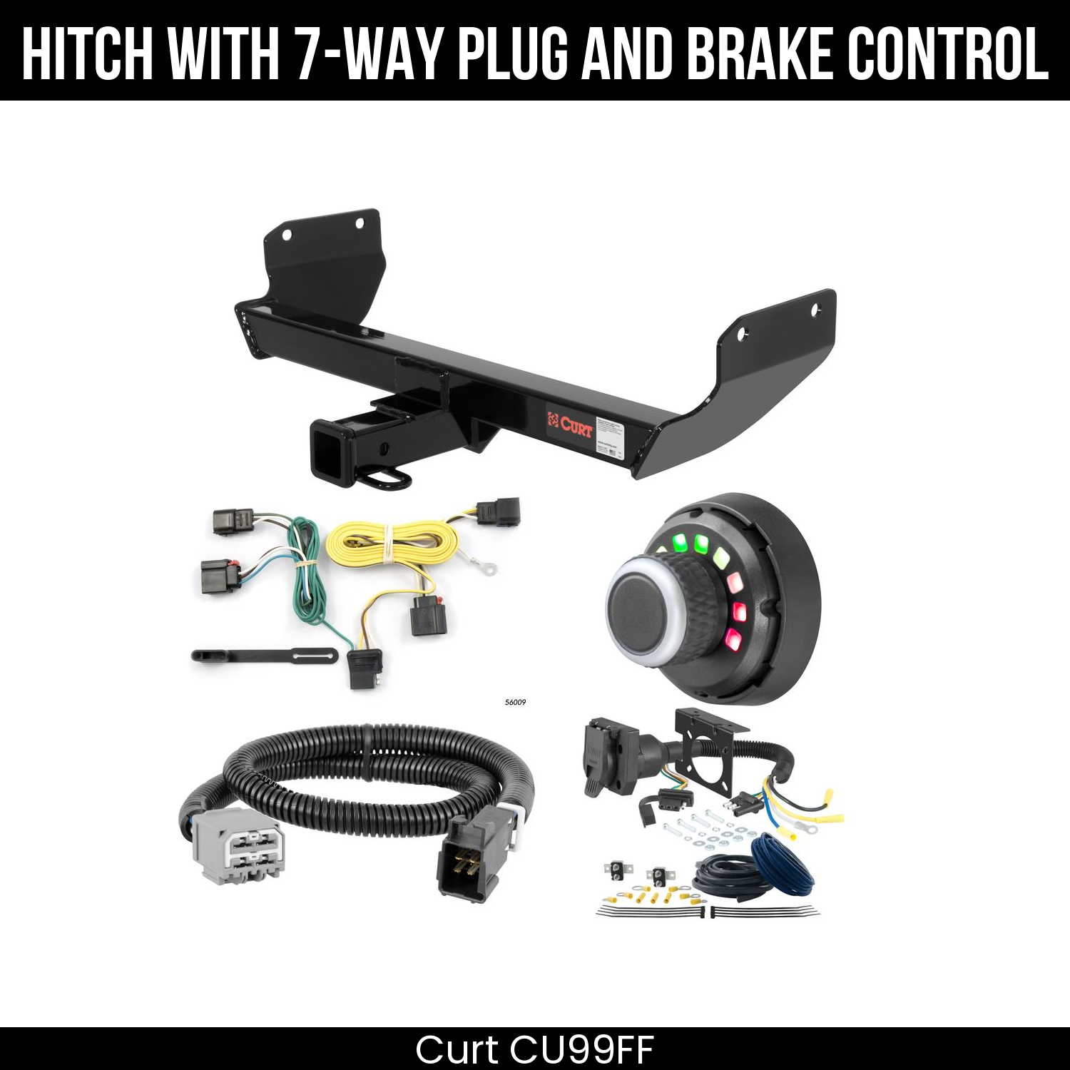 Trailer Hitch , 7-Way , Spectrum Brake Control
