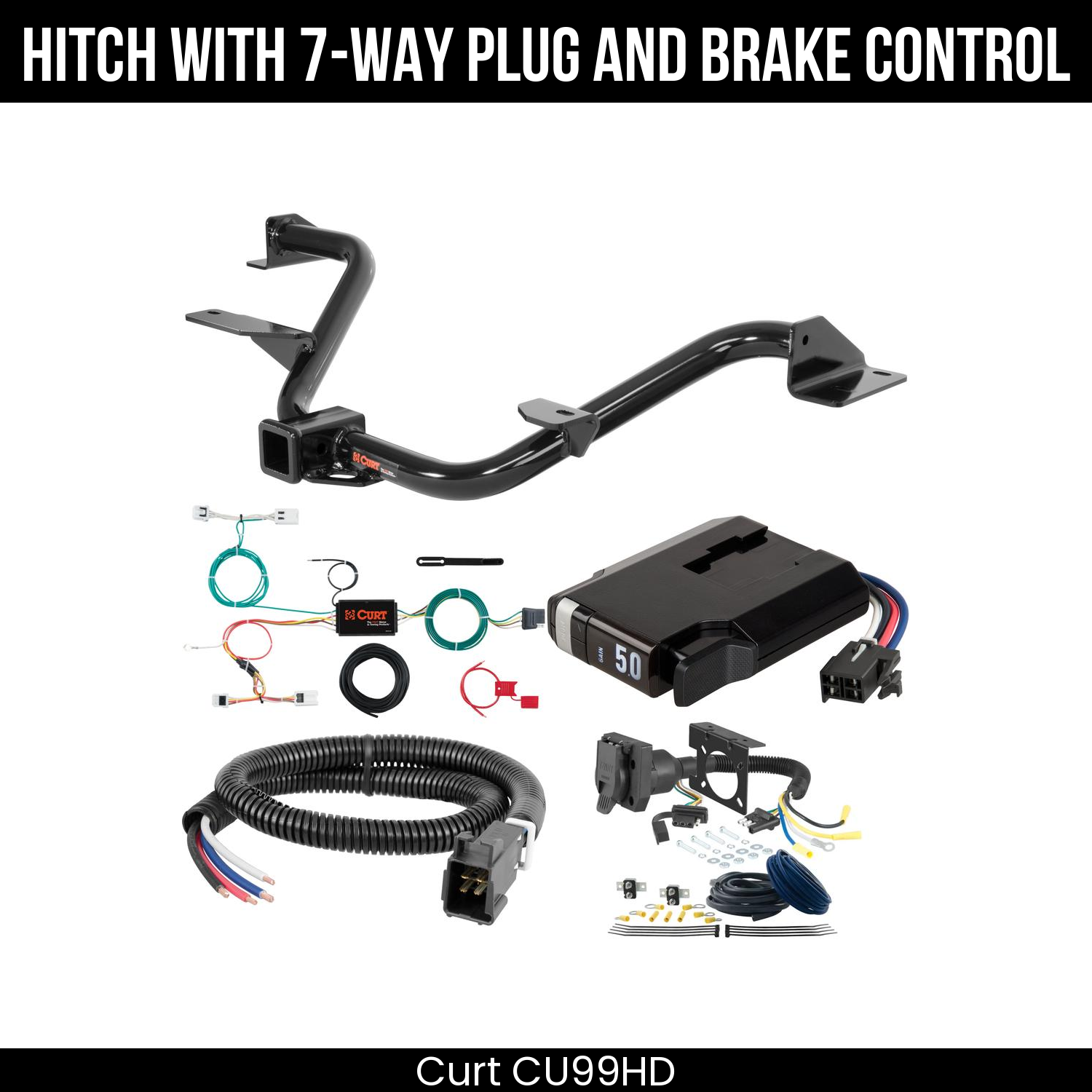 Trailer Hitch , 7-Way , TriFlex NEXT Brake Control