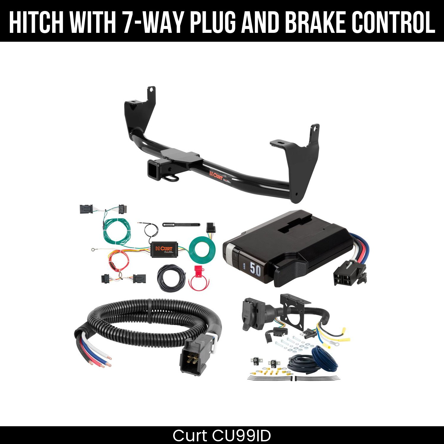 Trailer Hitch , 7-Way , TriFlex NEXT Brake Control