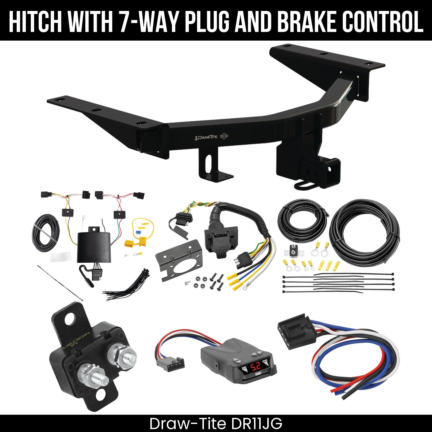 Trailer Hitch , 7-Way , Reese Brakeman IV Brake Control
