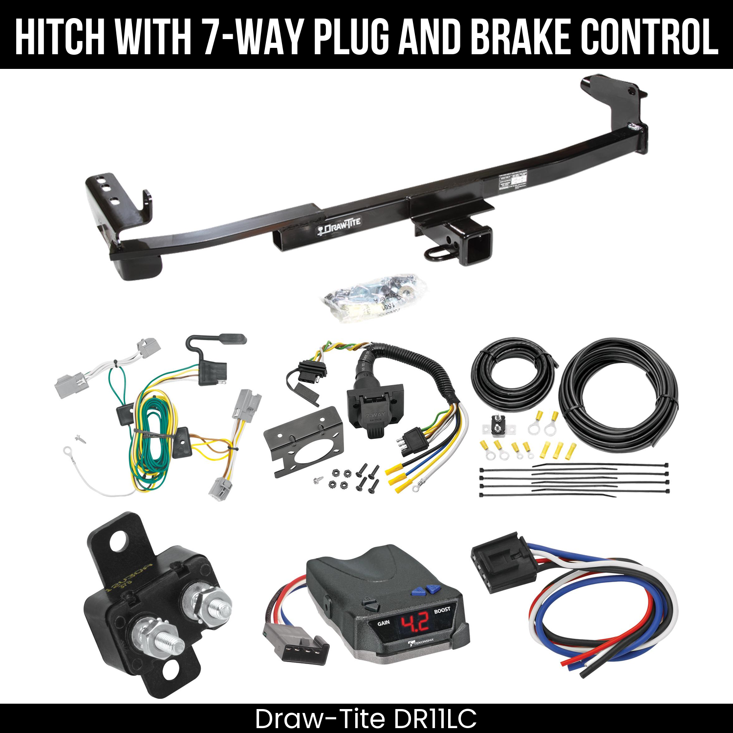 Trailer Hitch , 7-Way , Tekonsha Brake EVN Control
