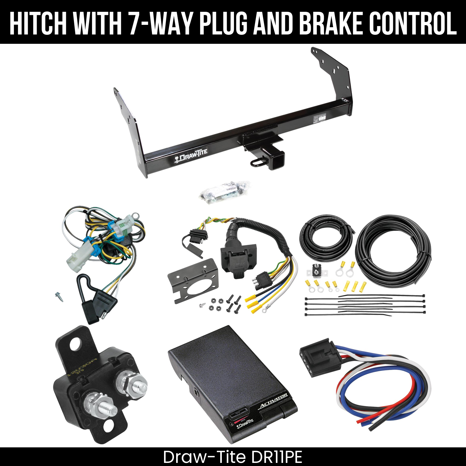 Trailer Hitch , 7-Way , Draw-Tite Activator Brake Control