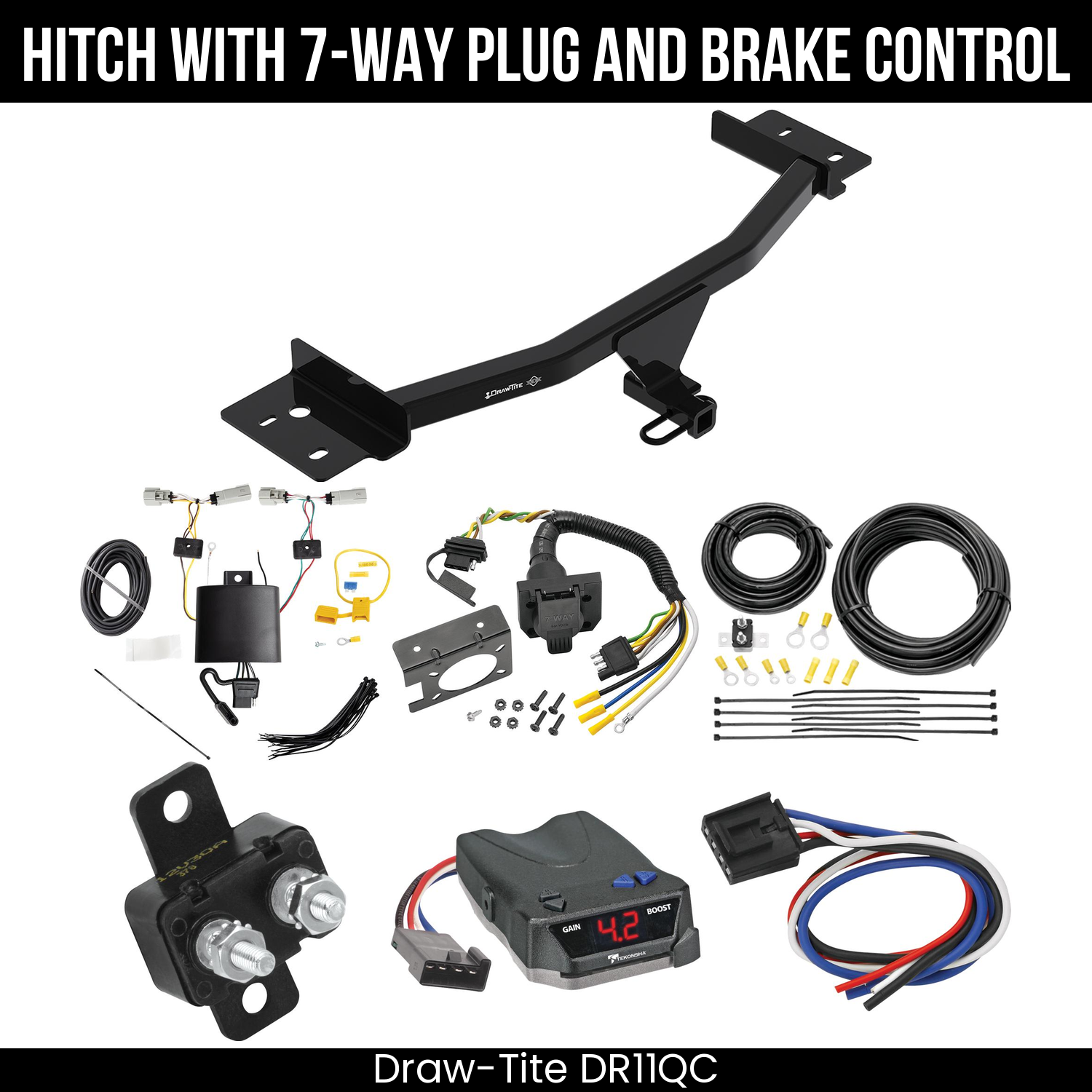 Trailer Hitch , 7-Way , Tekonsha Brake EVN Control