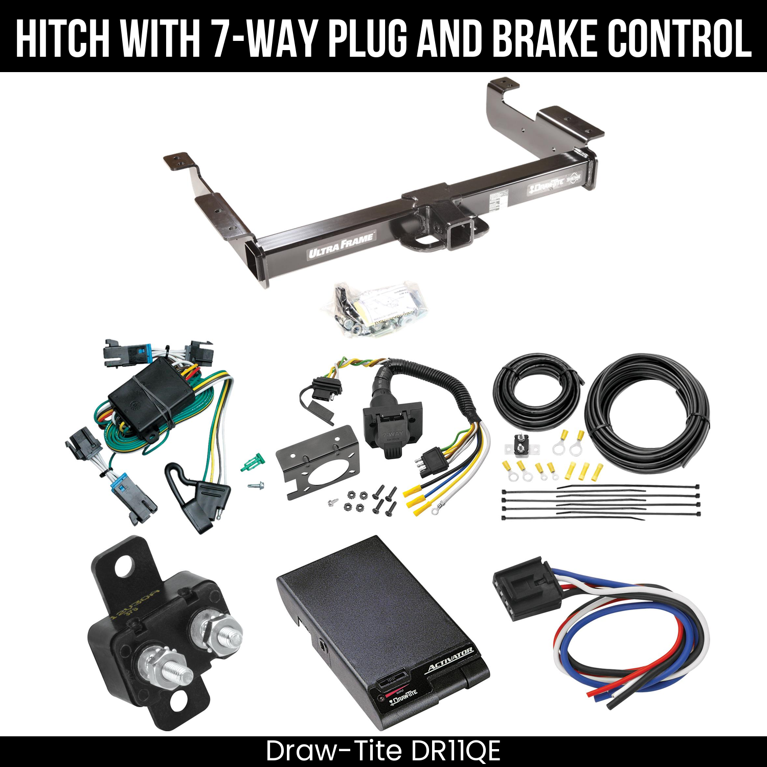 Trailer Hitch , 7-Way , Draw-Tite Activator Brake Control