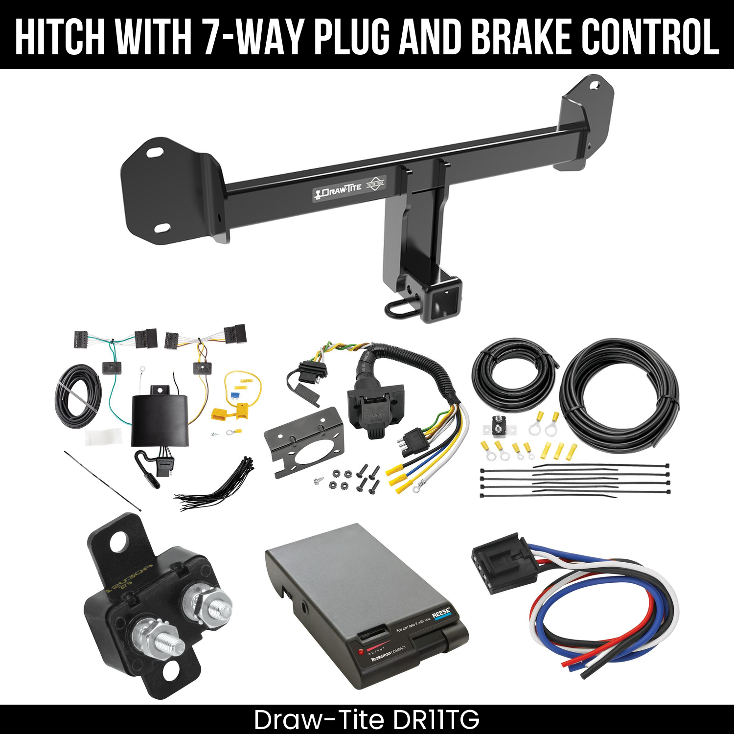 Trailer Hitch , 7-Way , Reese Brakeman Brake Control