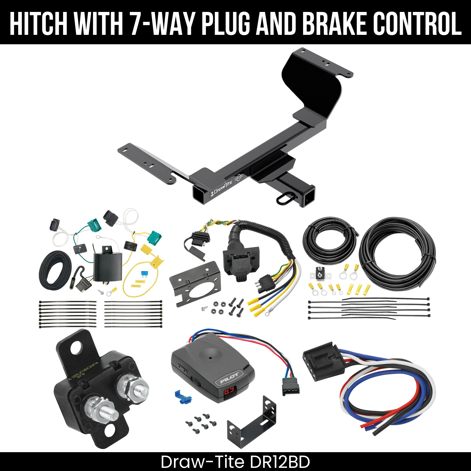 Trailer Hitch , 7-Way , Pro Series Pilot Brake Control