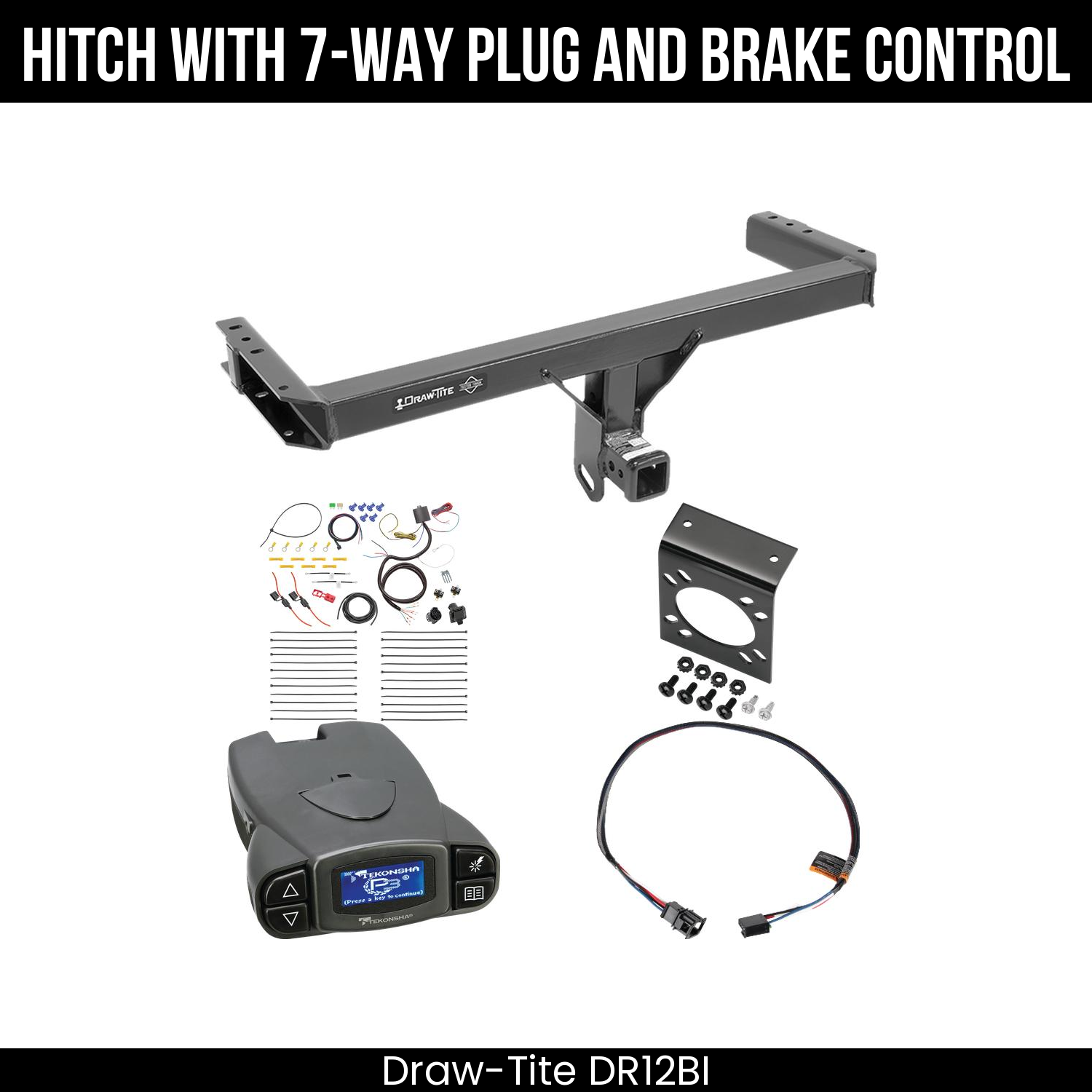 Trailer Hitch , 7-Way , Tekonsha Prodigy P3 Brake Control