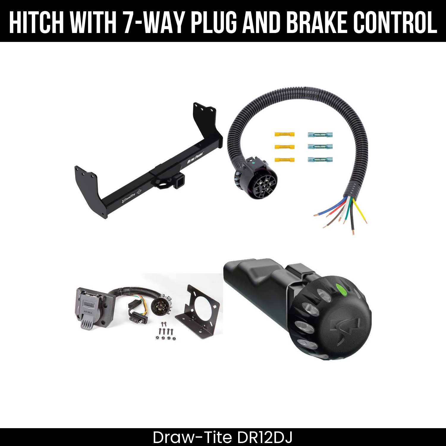 Trailer Hitch , 7-Way , Tekonsha Voyager iD Smart Brake Control