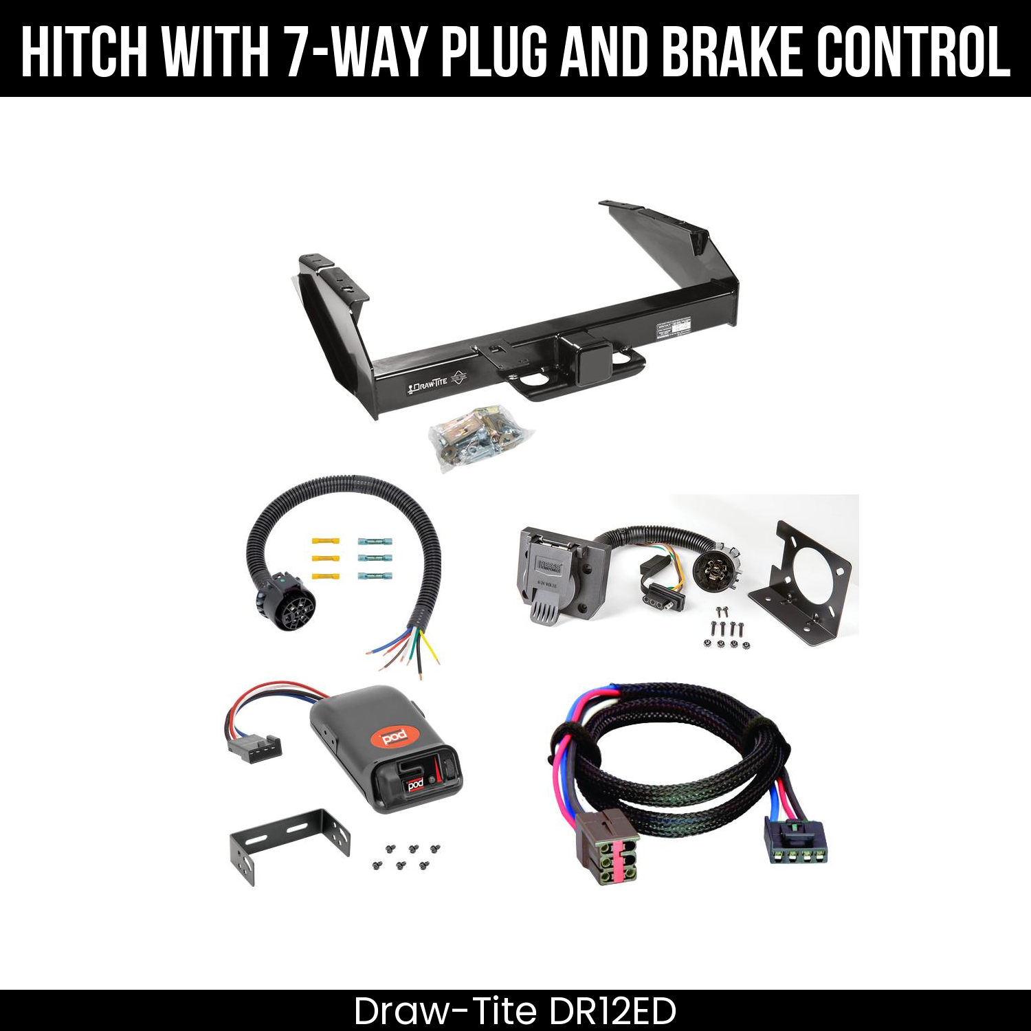 Trailer Hitch , 7-Way , Pro Series POD Brake Control