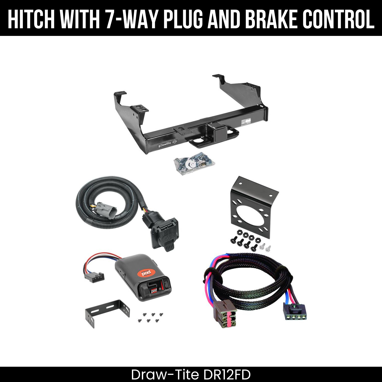 Trailer Hitch , 7-Way , Pro Series POD Brake Control