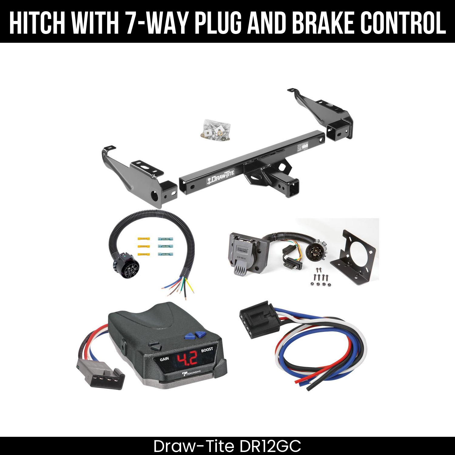 Trailer Hitch , 7-Way , Tekonsha Brake EVN Control