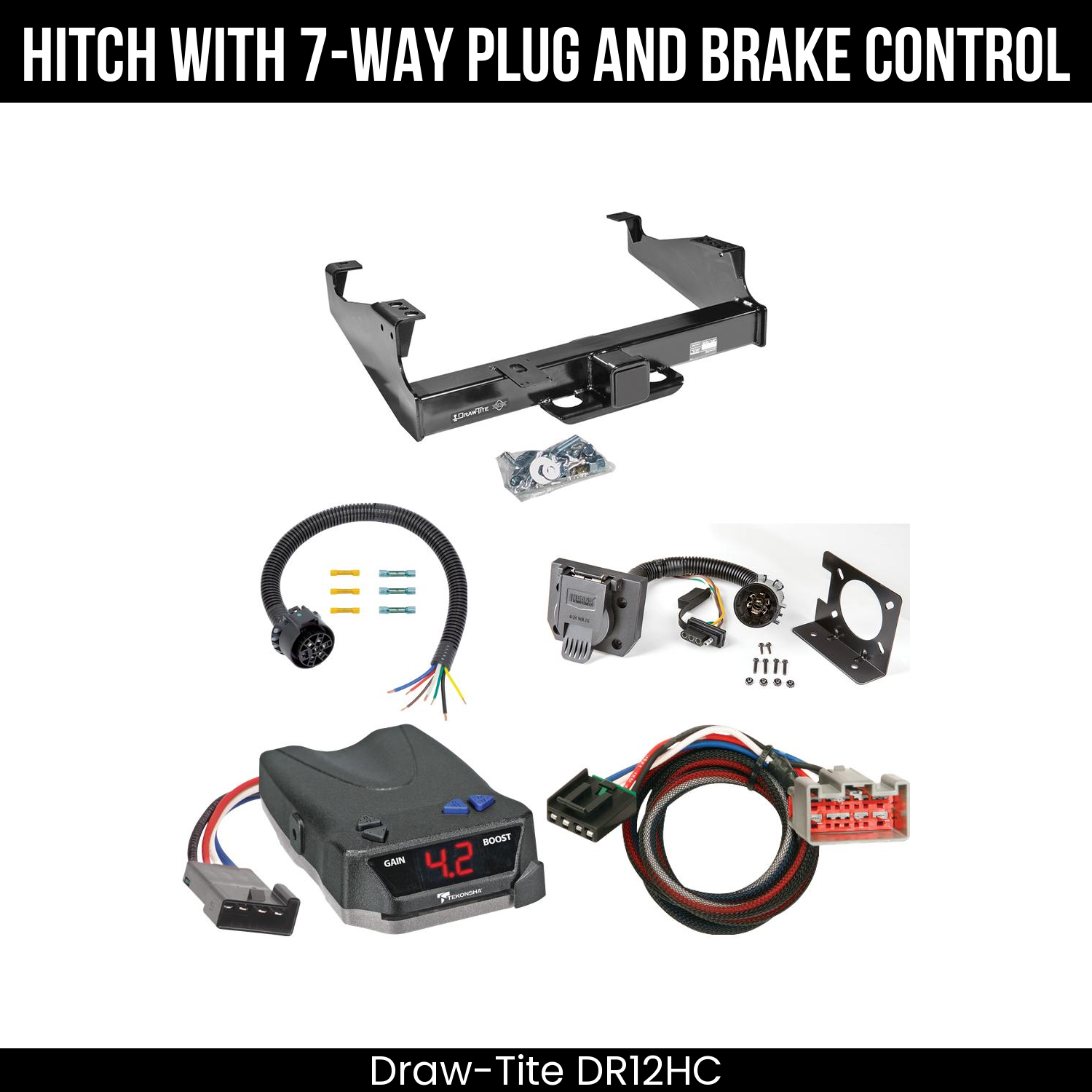Trailer Hitch , 7-Way , Tekonsha Brake EVN Control