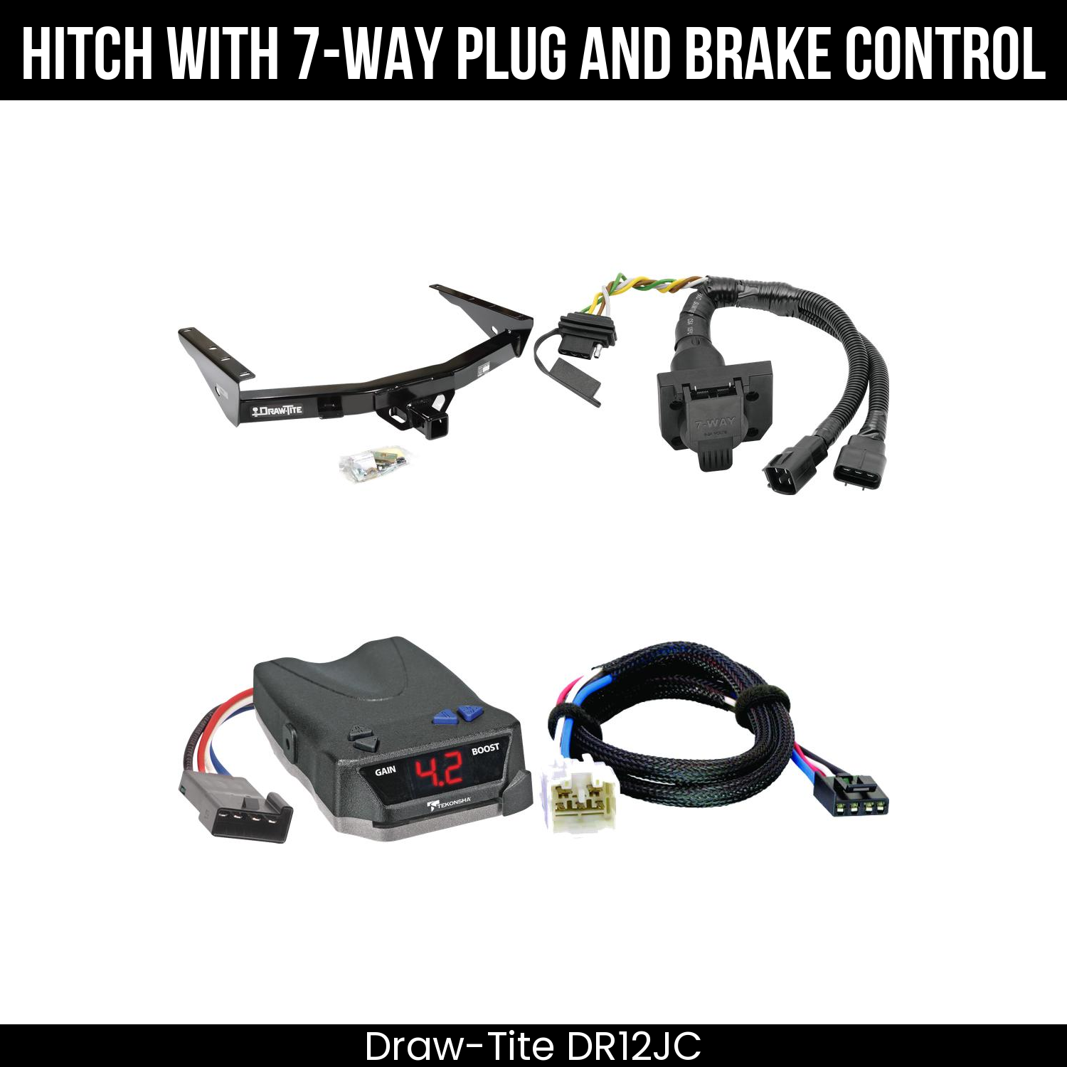 Trailer Hitch , 7-Way , Tekonsha Brake EVN Control
