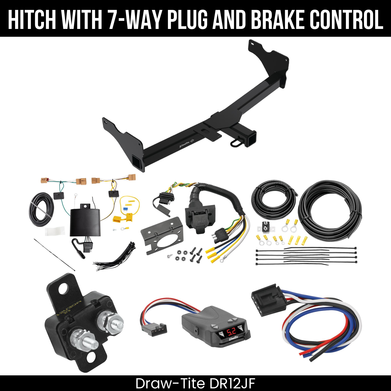 Trailer Hitch , 7-Way , Draw-Tite Activator IV Brake Control