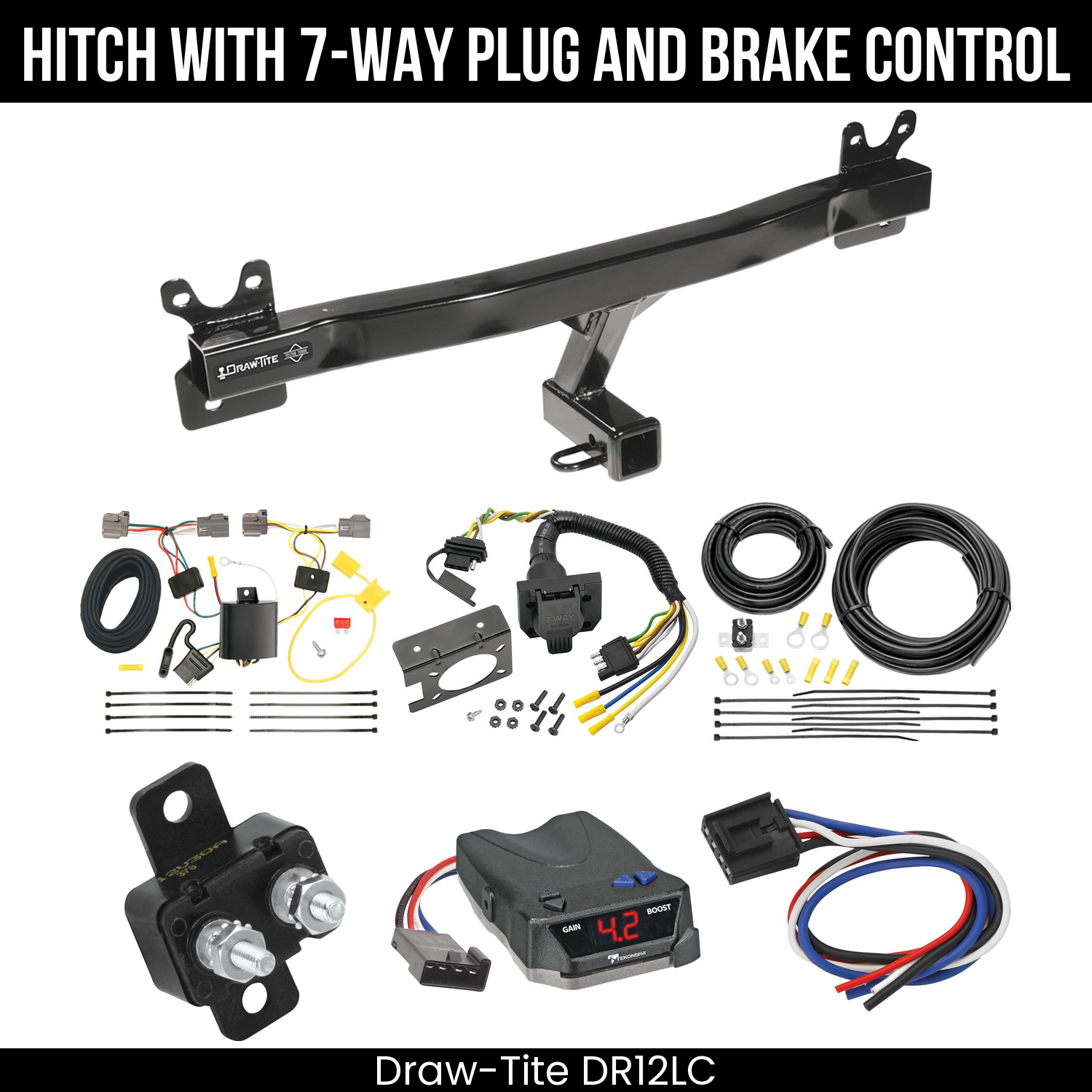 Trailer Hitch , 7-Way , Tekonsha Brake EVN Control